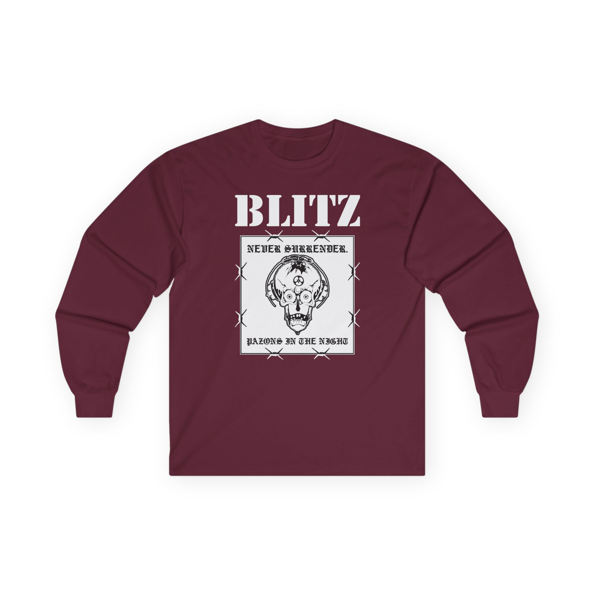 Blitz Never Surrender Unisex Ultra Cotton Long Sleeve Tee