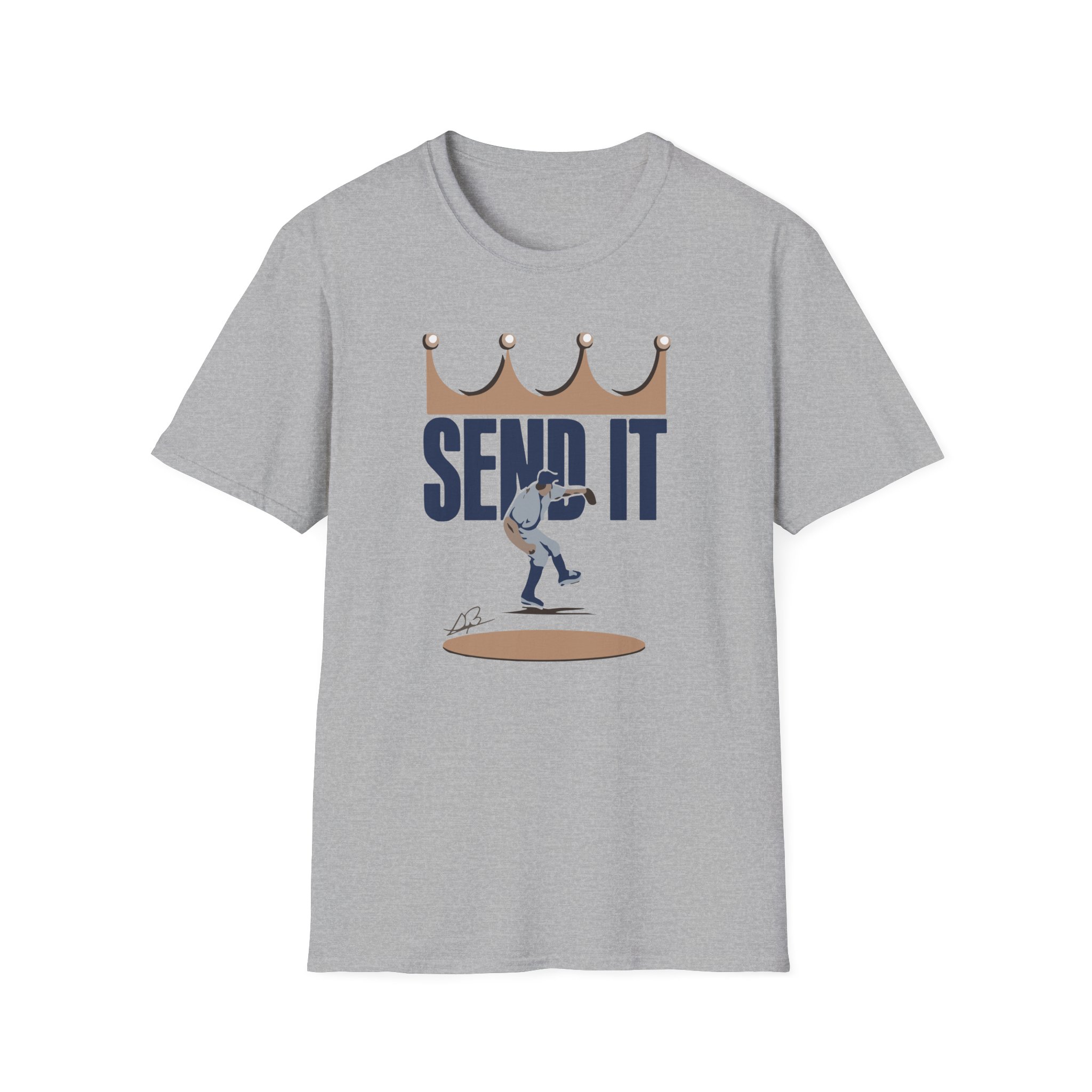 Trevor Bauer Send It Unisex Softstyle T-Shirt
