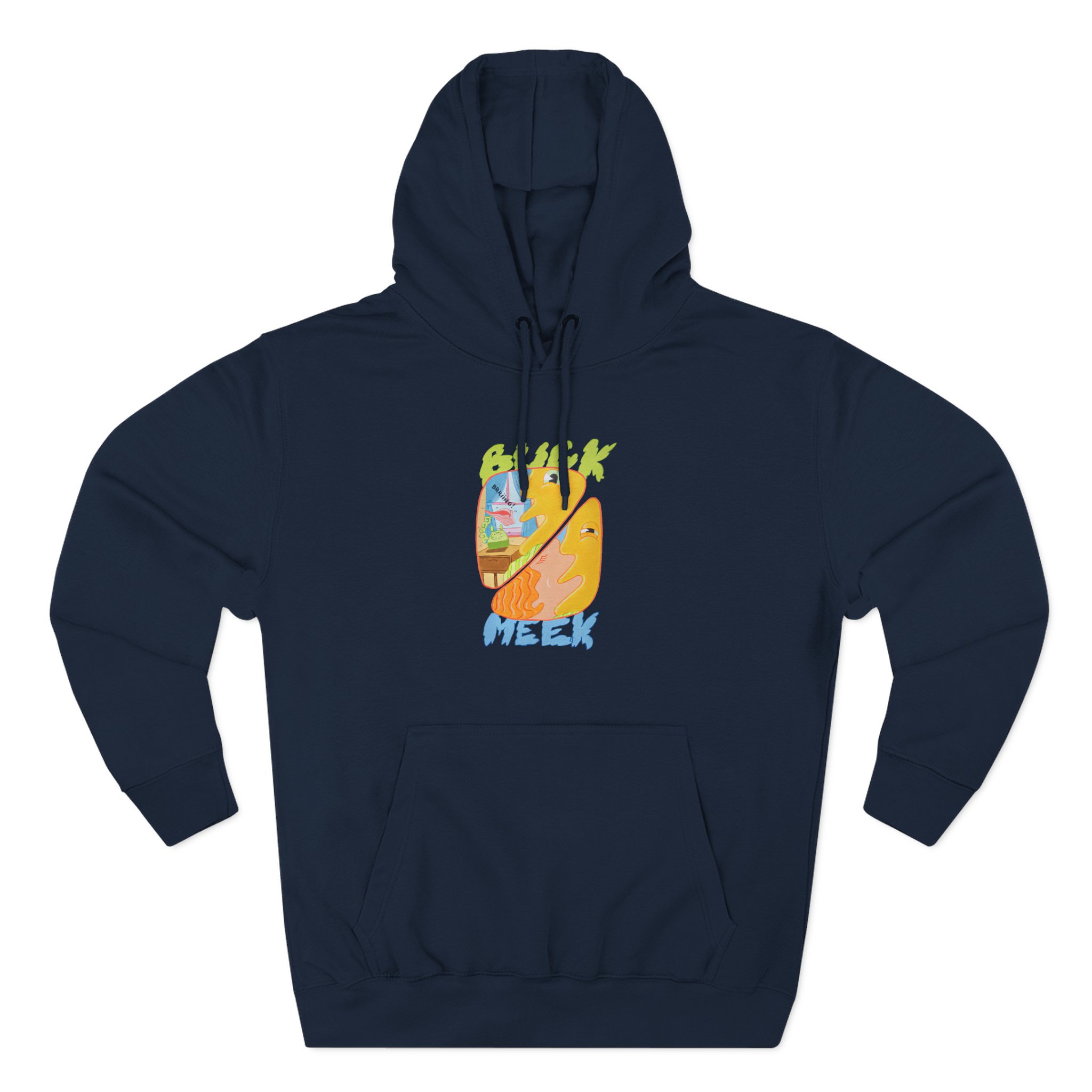 Adrianne Lenker Buck Meek Ringing Shell Three-panel Fleece Hoodie