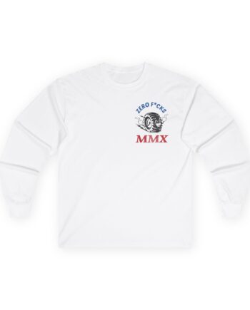 Monstermax Zero Fucks Unisex Ultra Cotton Long Sleeve Tee