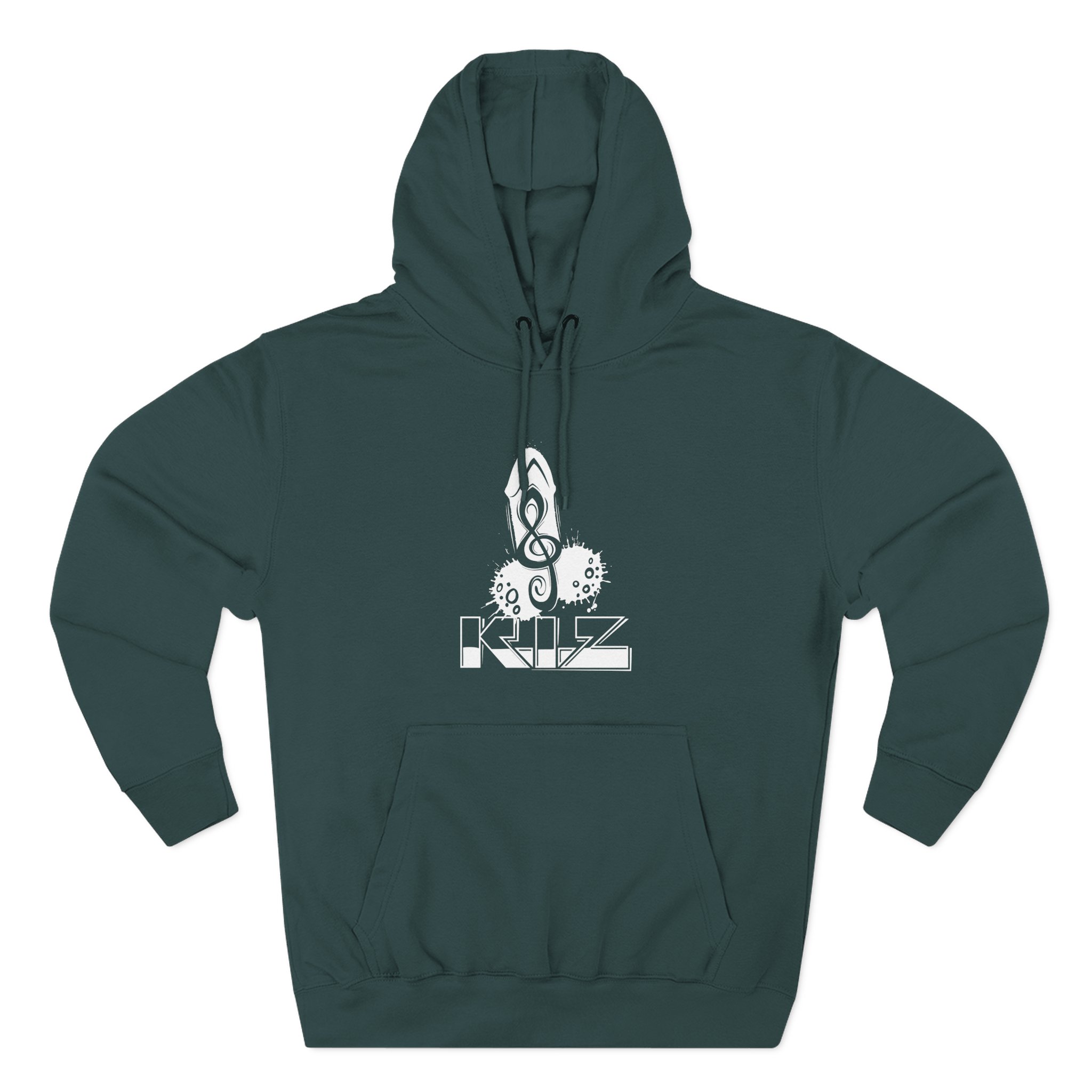 Kiz Puller Three-Panel Fleece Hoodie