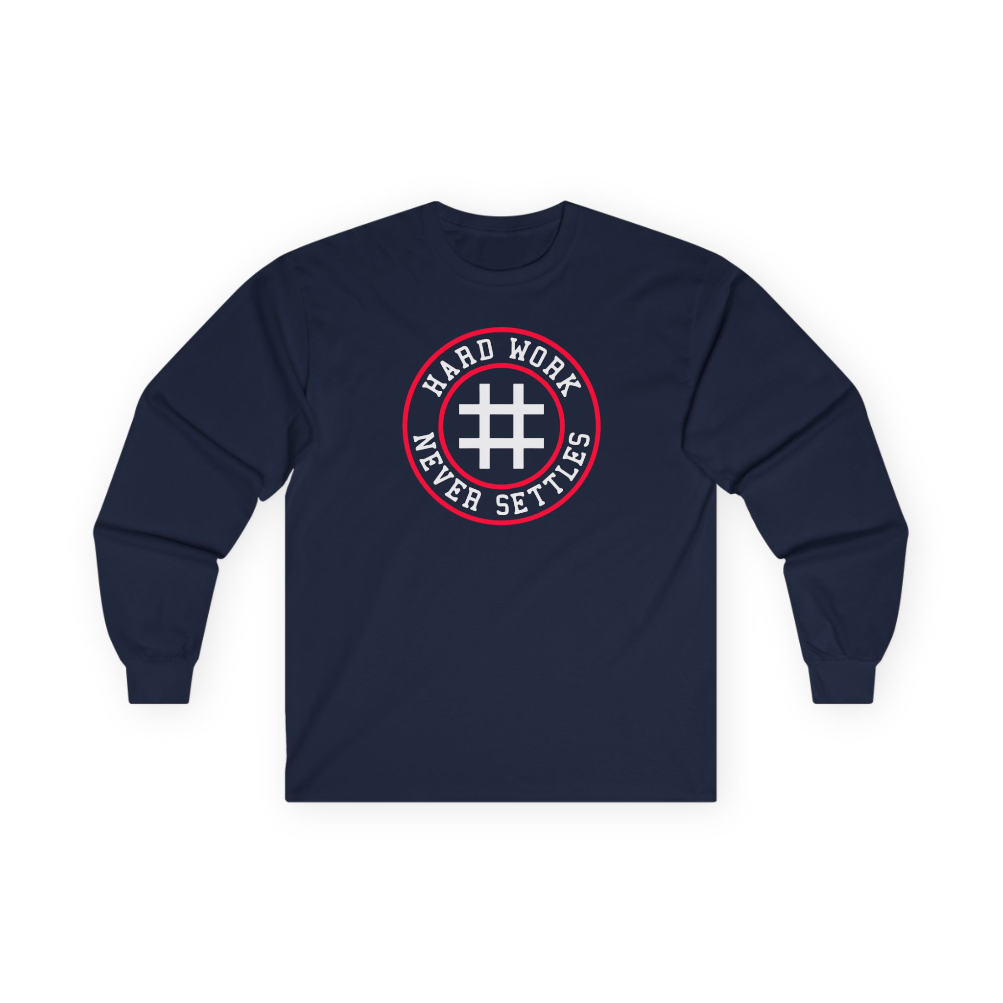 Trevor Bauer Hard Work Never Settles Unisex Ultra Cotton Long Sleeve Tee