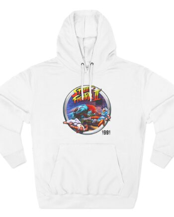 Ishowspeed Street Fighter Three-Panel Fleece Hoodie