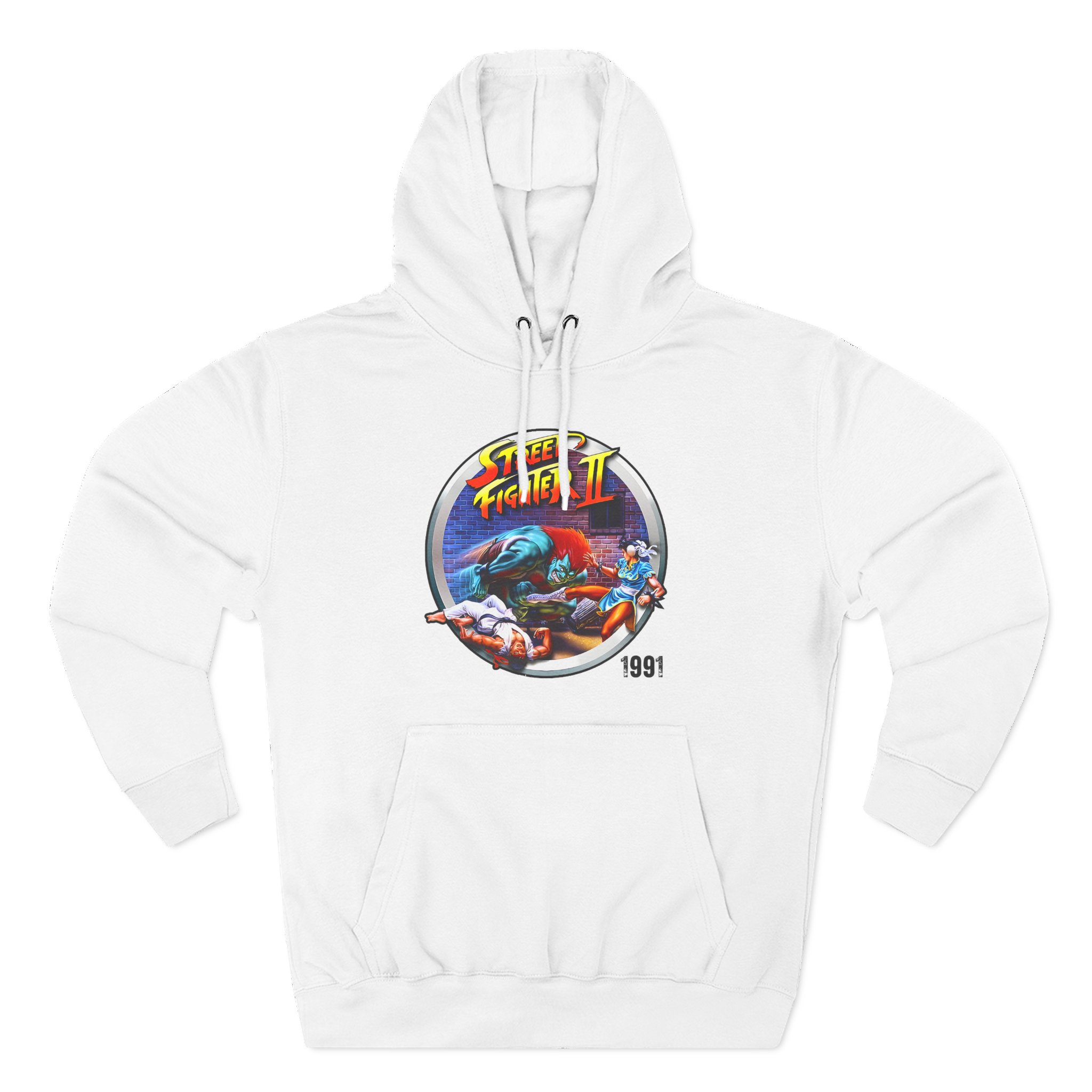 Ishowspeed Street Fighter Three-Panel Fleece Hoodie