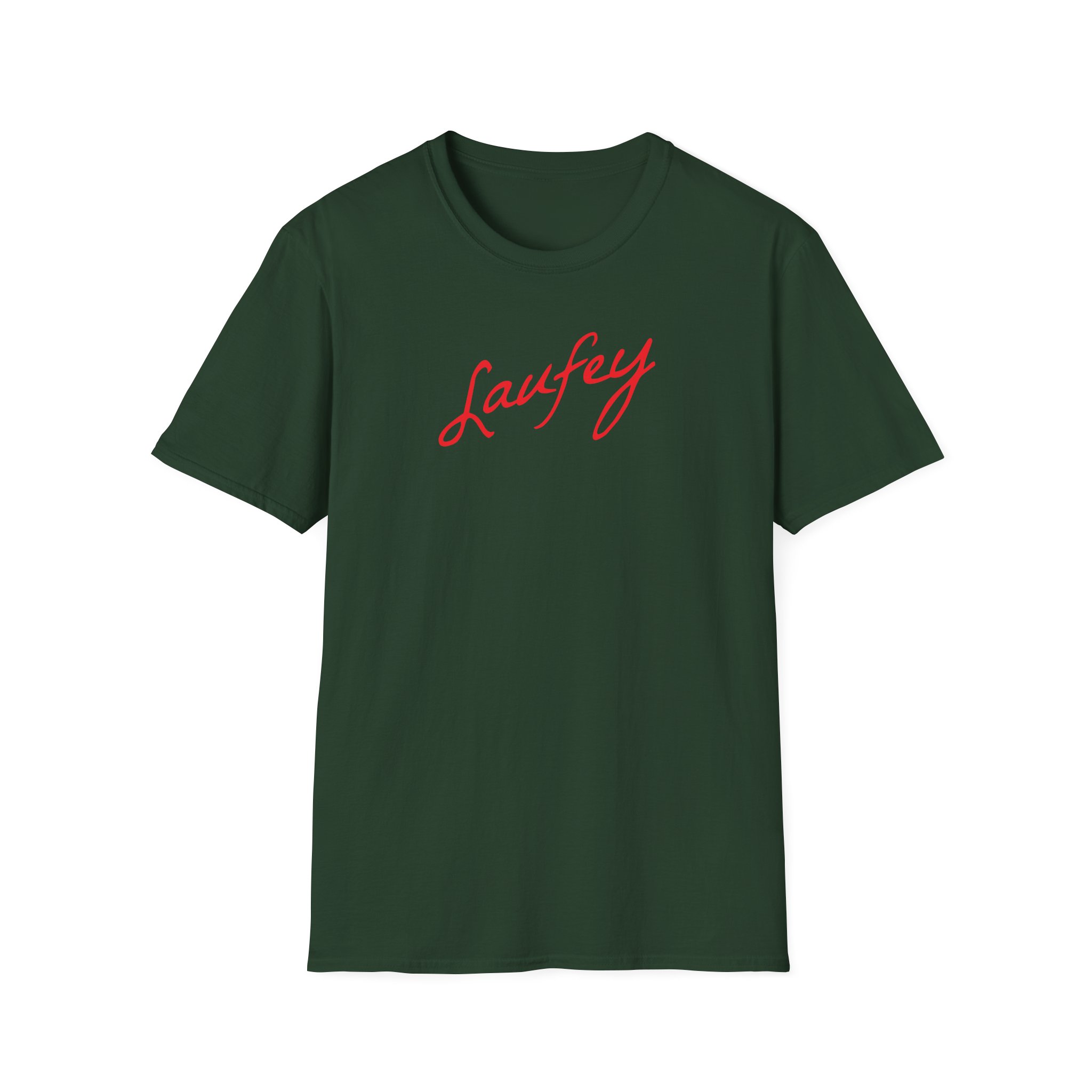 Laufey Embroidered Signature Unisex Softstyle T-Shirt