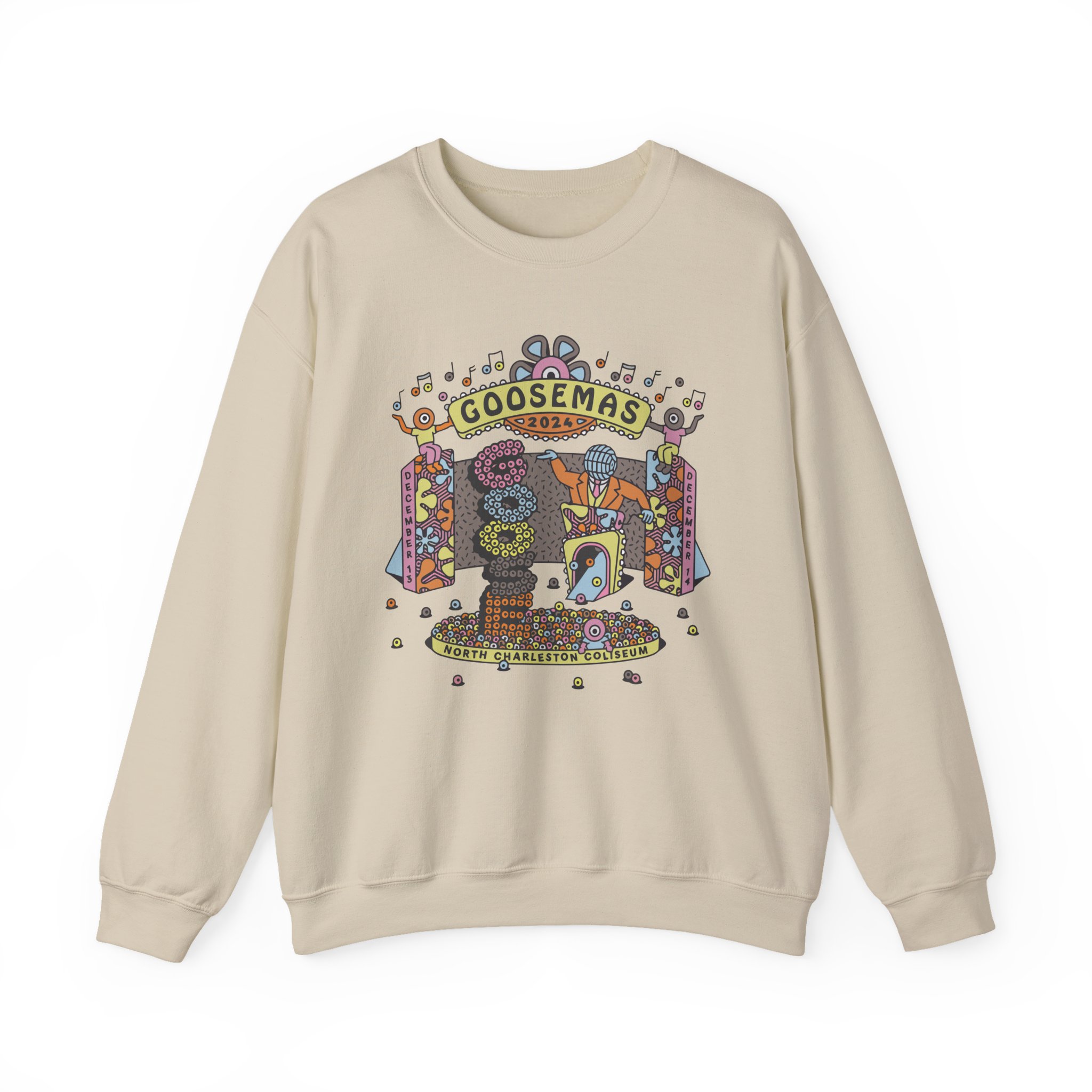 Goosemas Bingo Stage Unisex Heavy Blendâ„¢ Crewneck Sweatshirt