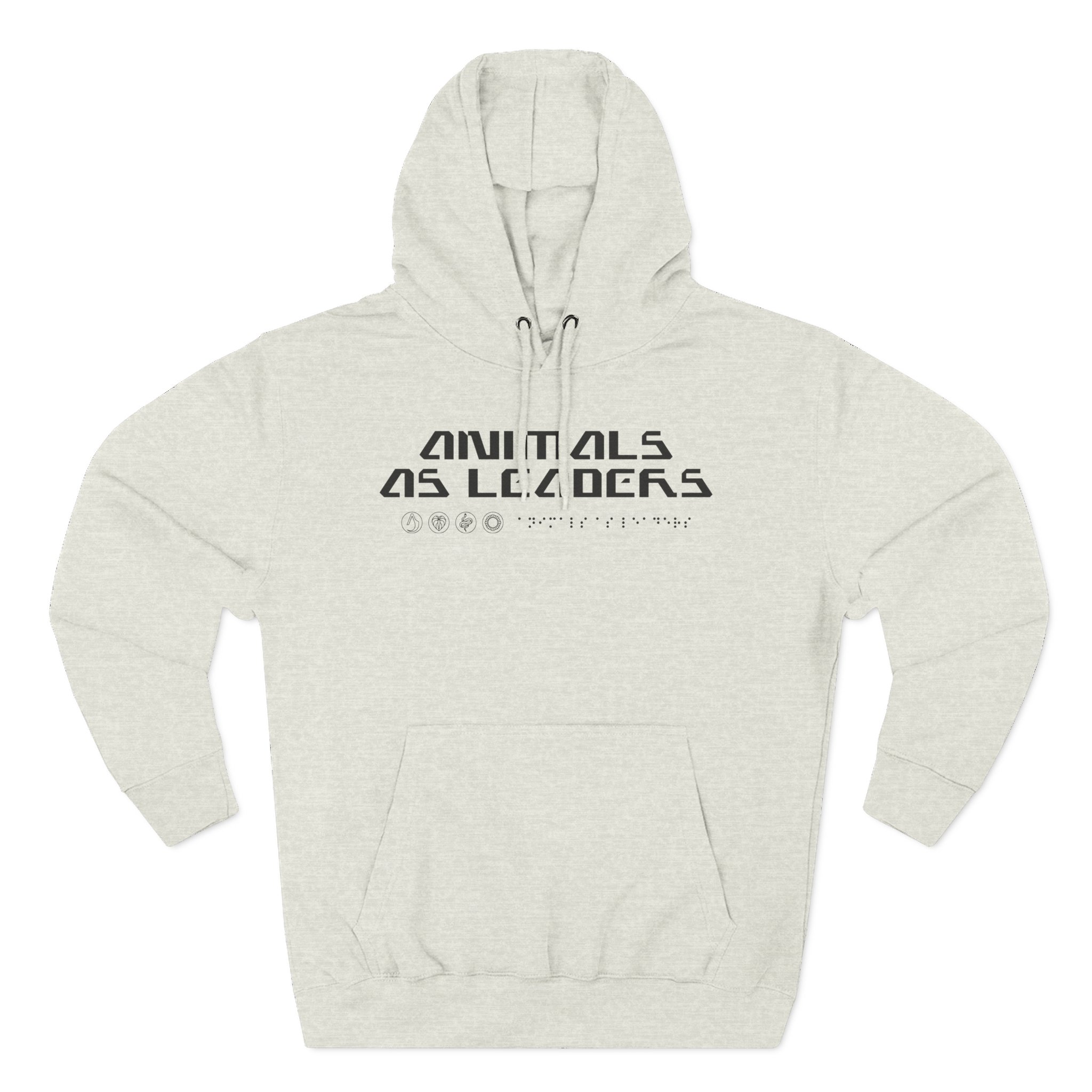 Animals as Leaders Basics Natural Three-Panel Fleece Hoodie