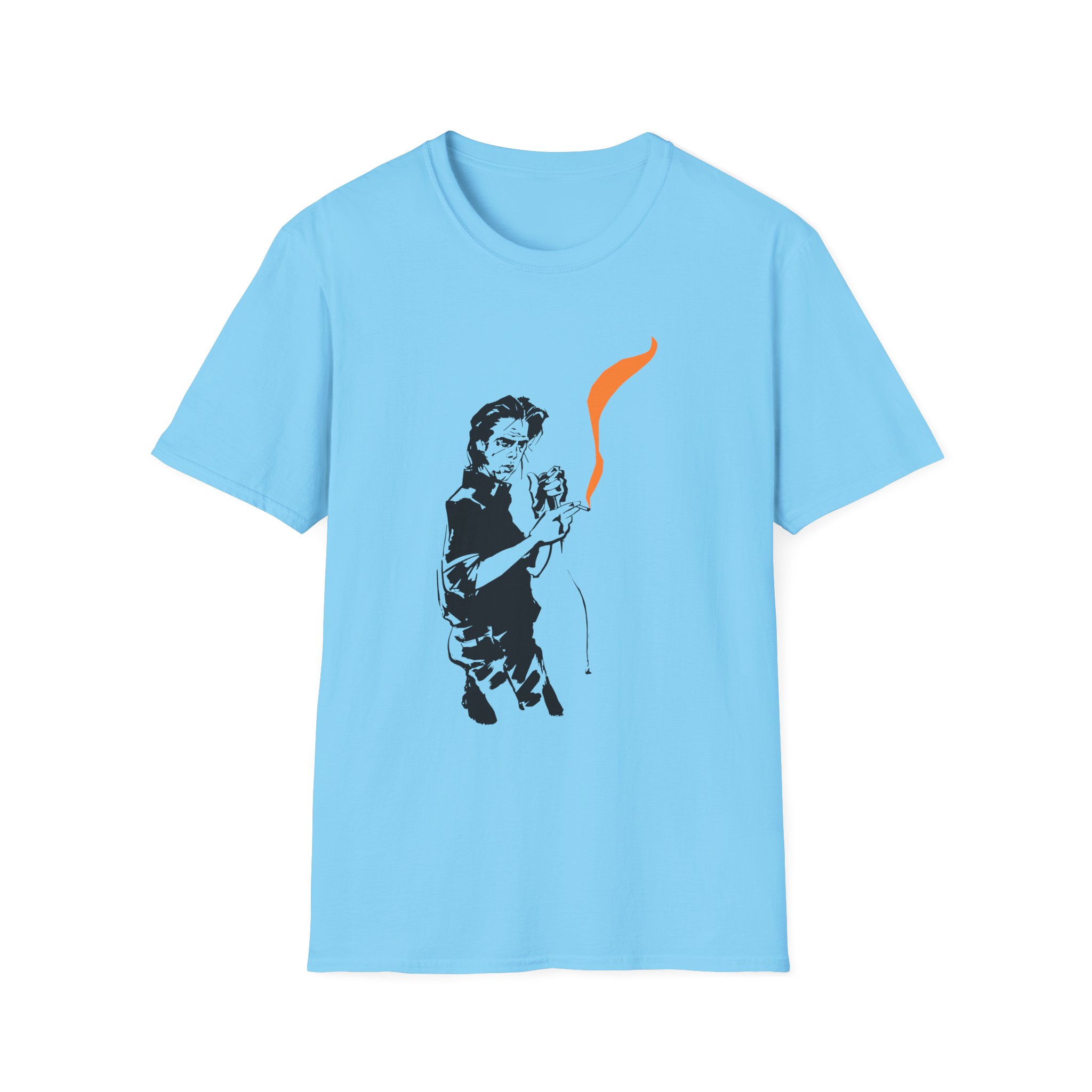 Nick Cave Smoking Unisex Softstyle T-Shirt