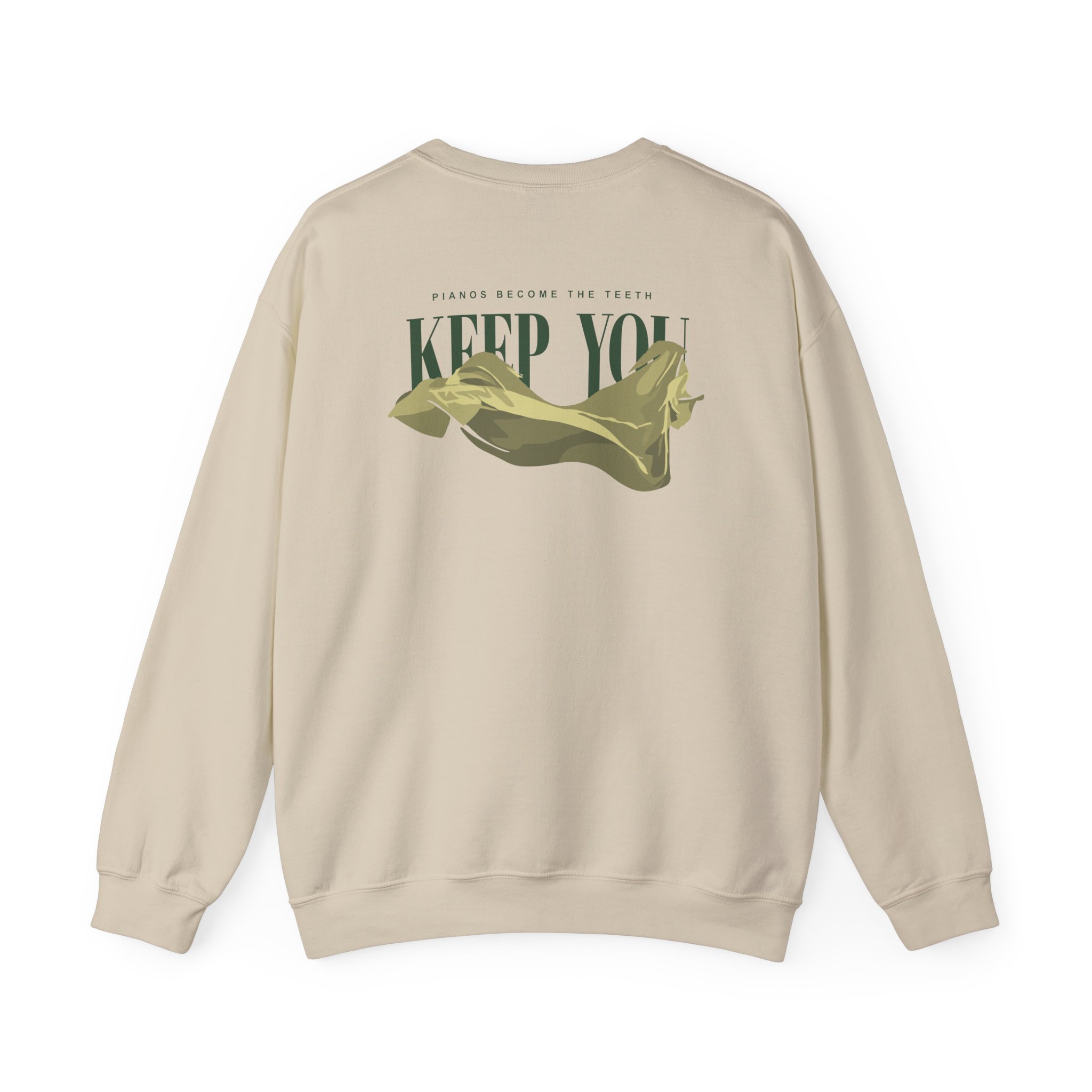 Pianos Become the Teeth Keep You Drape Unisex Heavy Blendâ„¢ Crewneck Sweatshirt