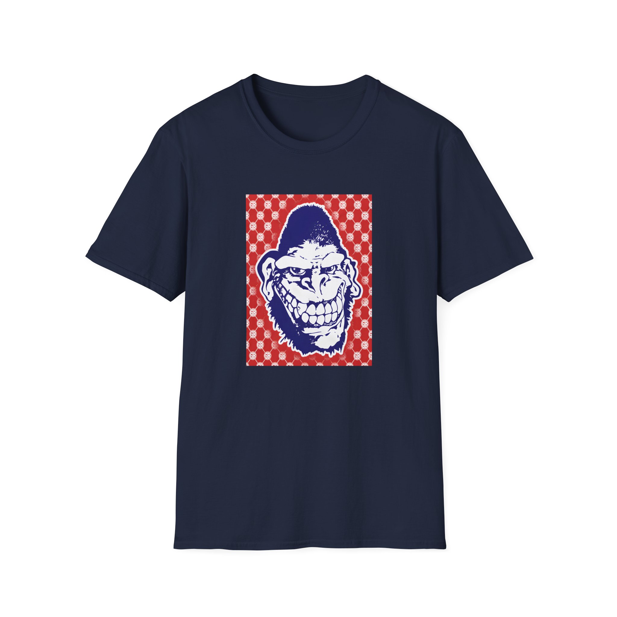Gorilla Biscuits Gb Pattern Unisex Softstyle T-Shirt