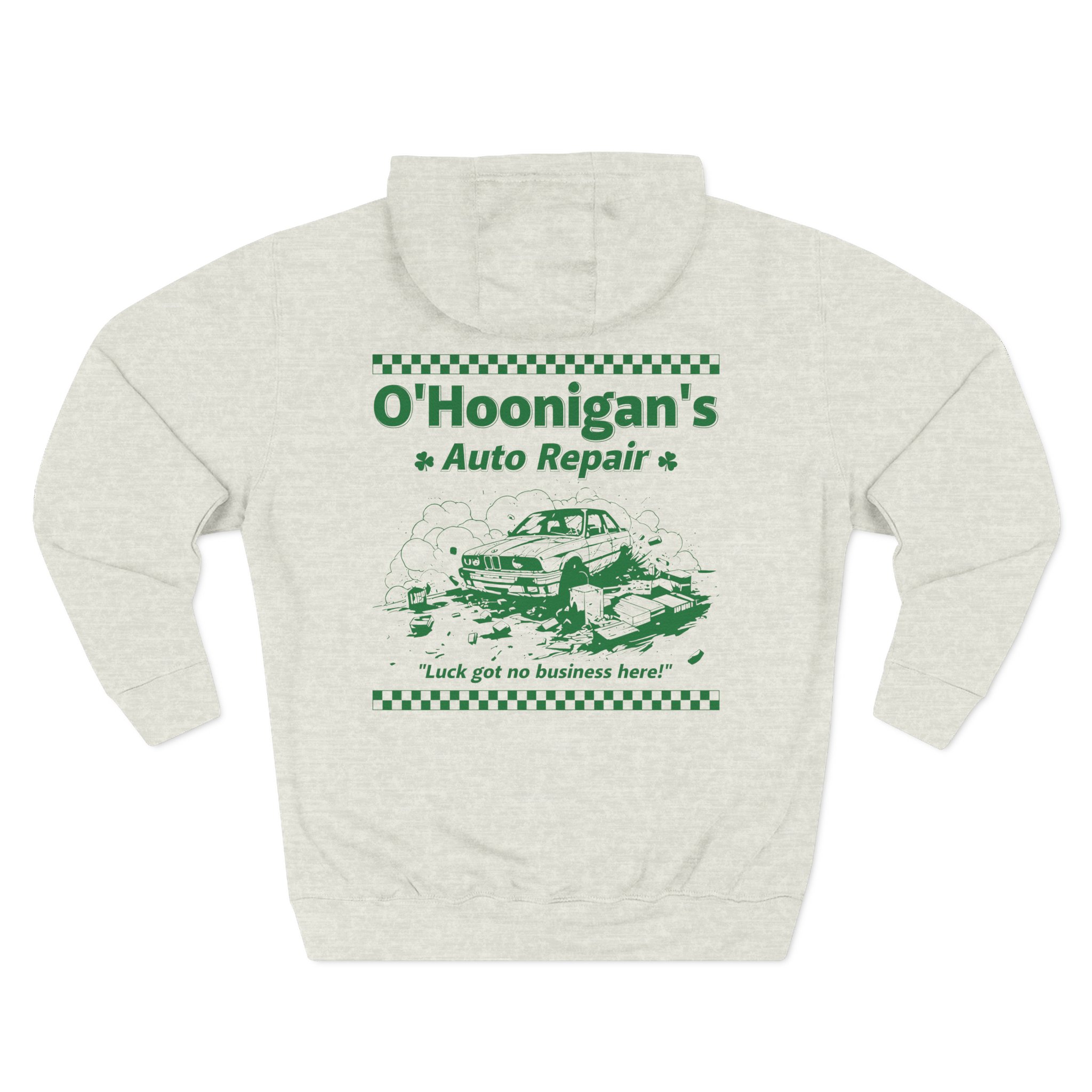 Ken Block Hoonigan O'hoonigans Three-Panel Fleece Hoodie