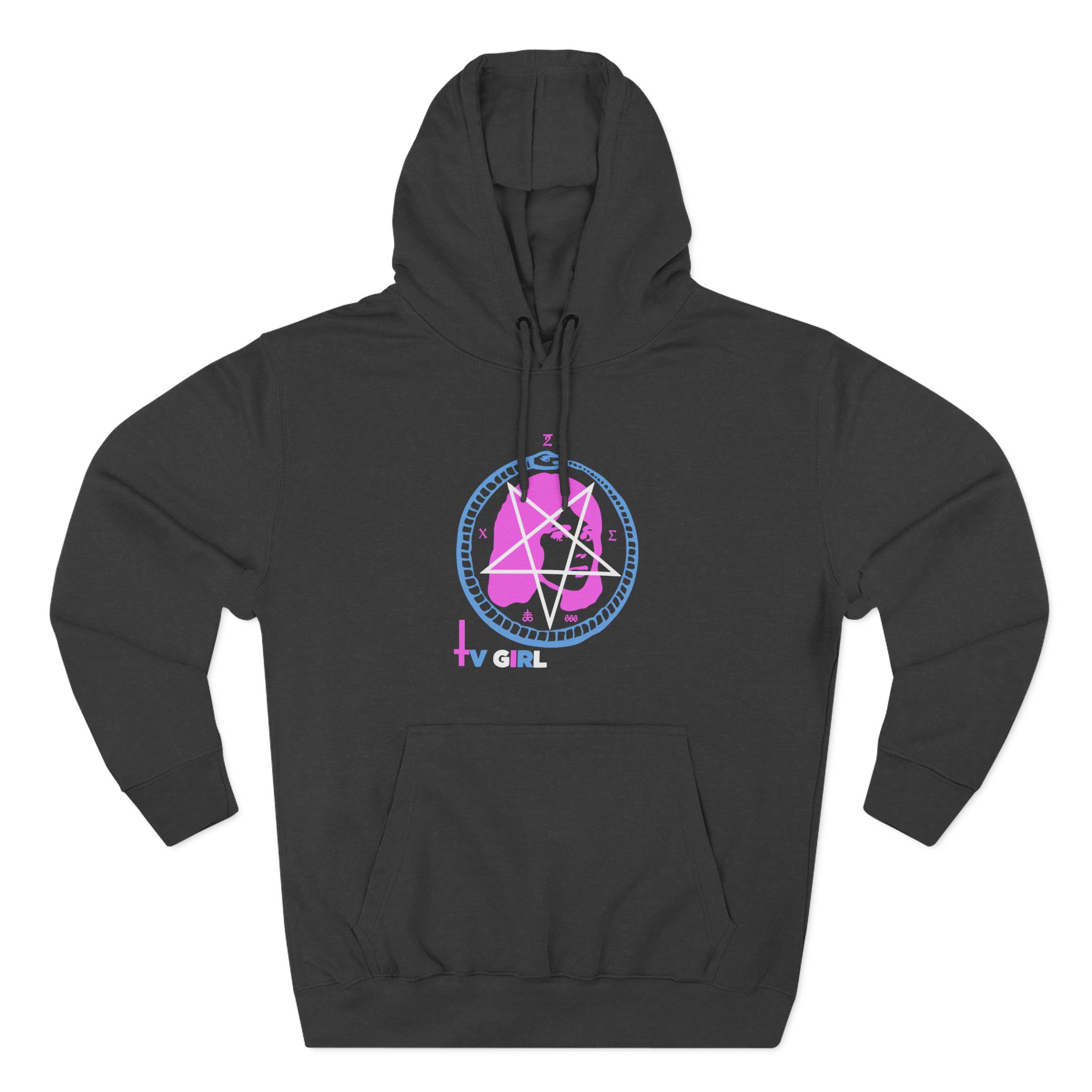 Tv Girl Three-Panel Fleece Hoodie