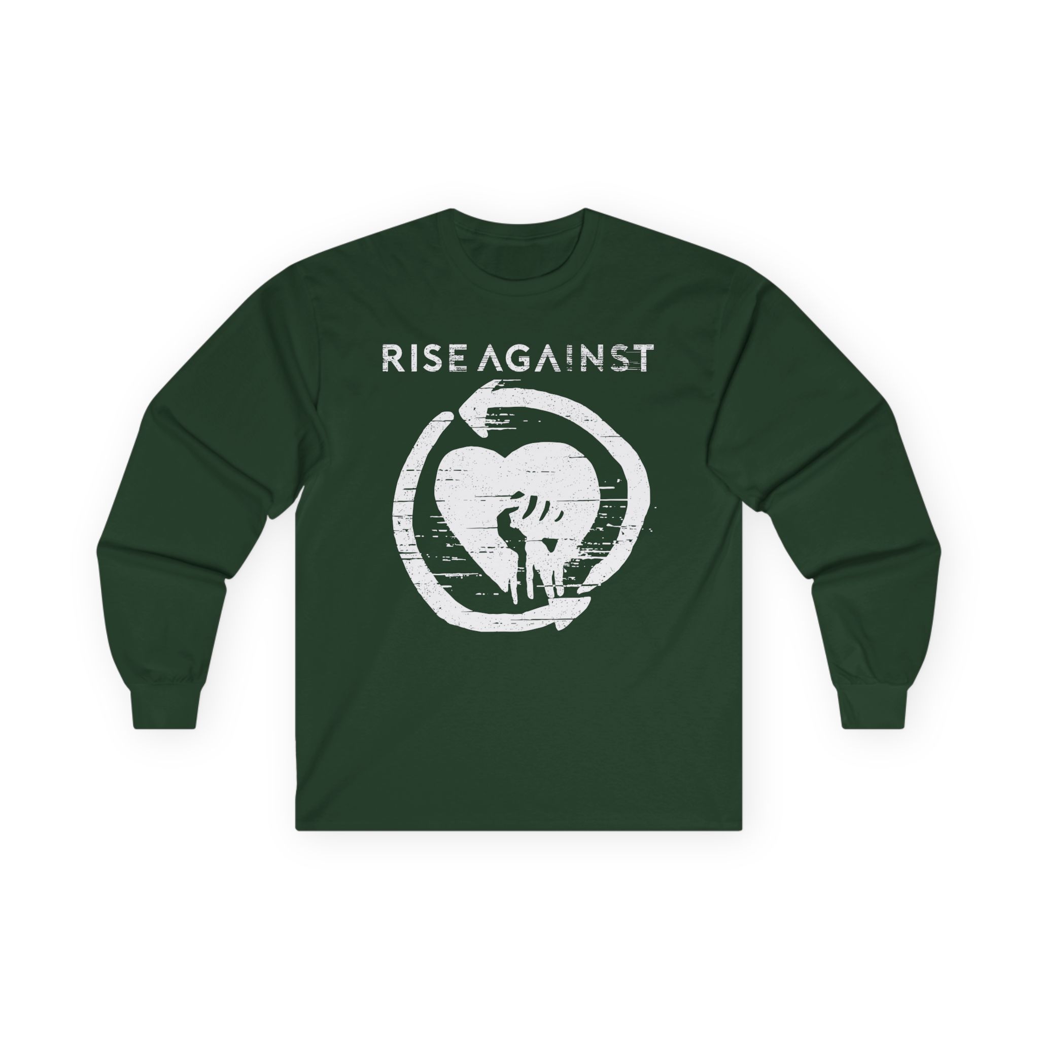 Rise Against Heartfist Babygrow Unisex Ultra Cotton Long Sleeve Tee