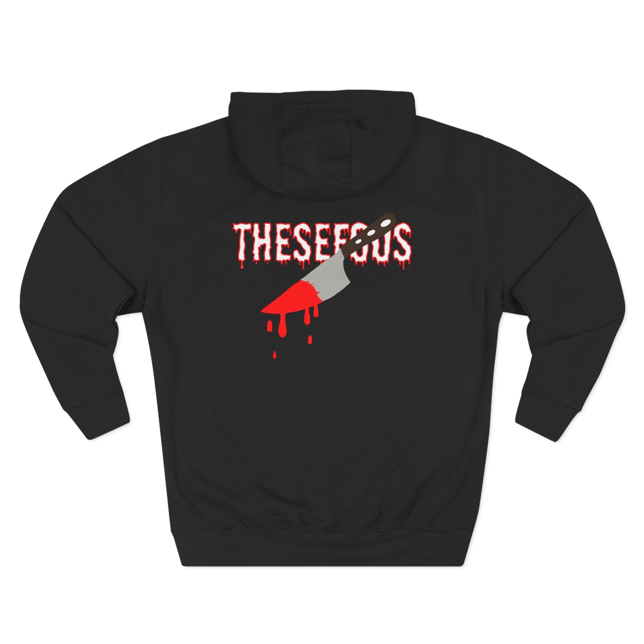 These Foos Three-Panel Fleece Hoodie