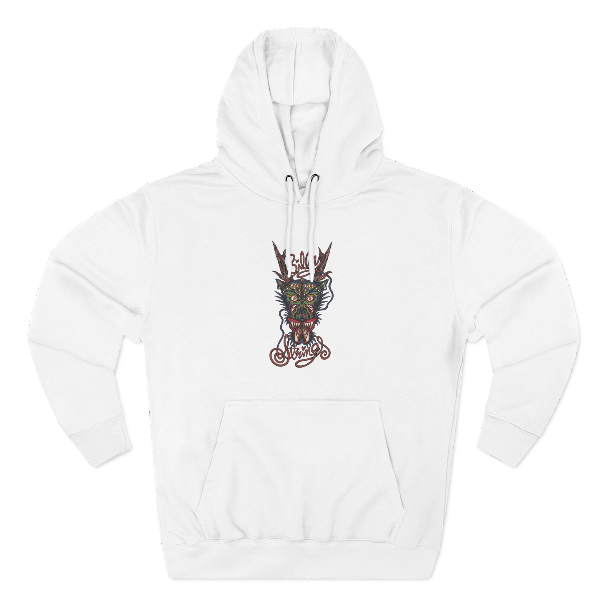 Billy Strings Butterfly Dragon Three-Panel Fleece Hoodie