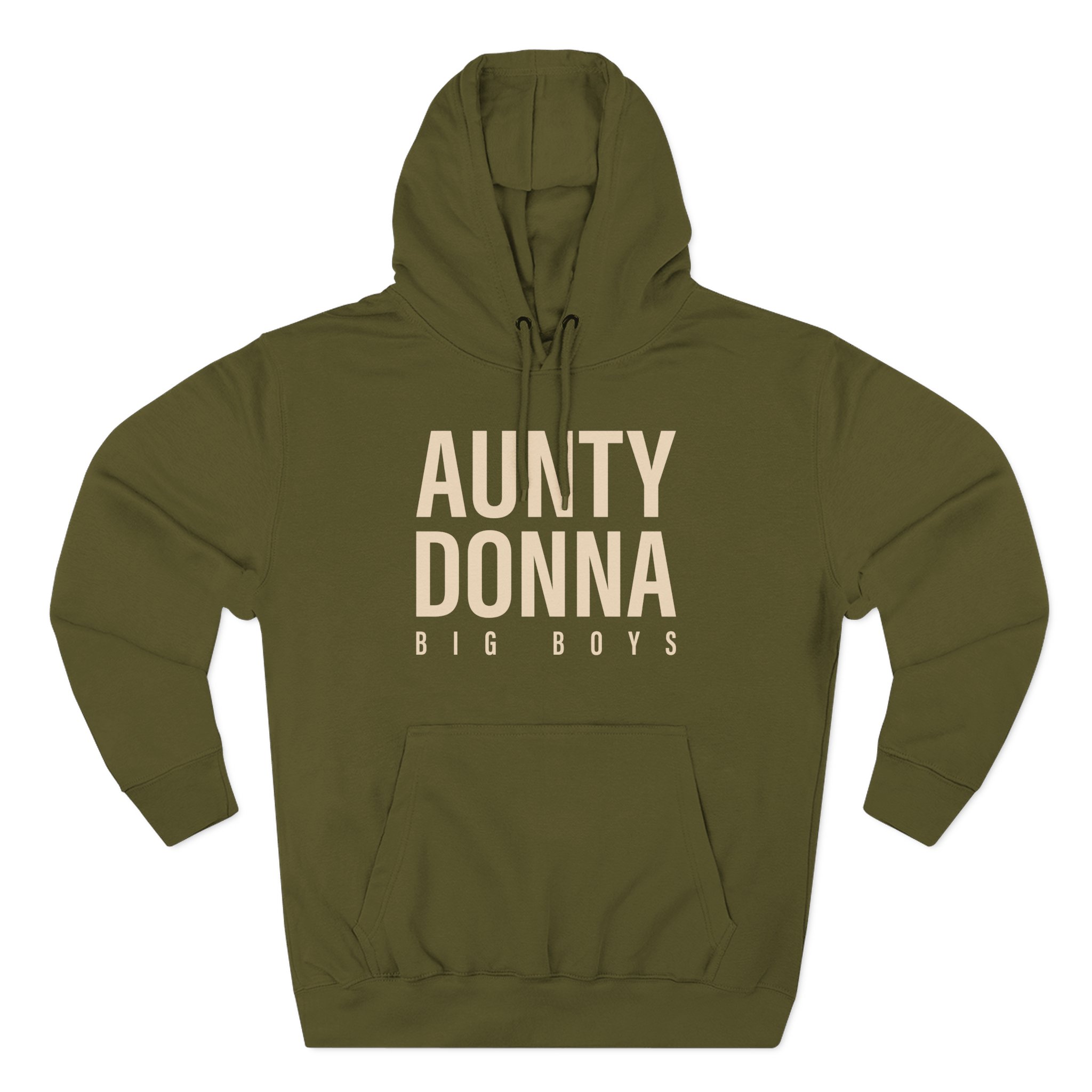 Aunty Donna Three-Panel Fleece Hoodie
