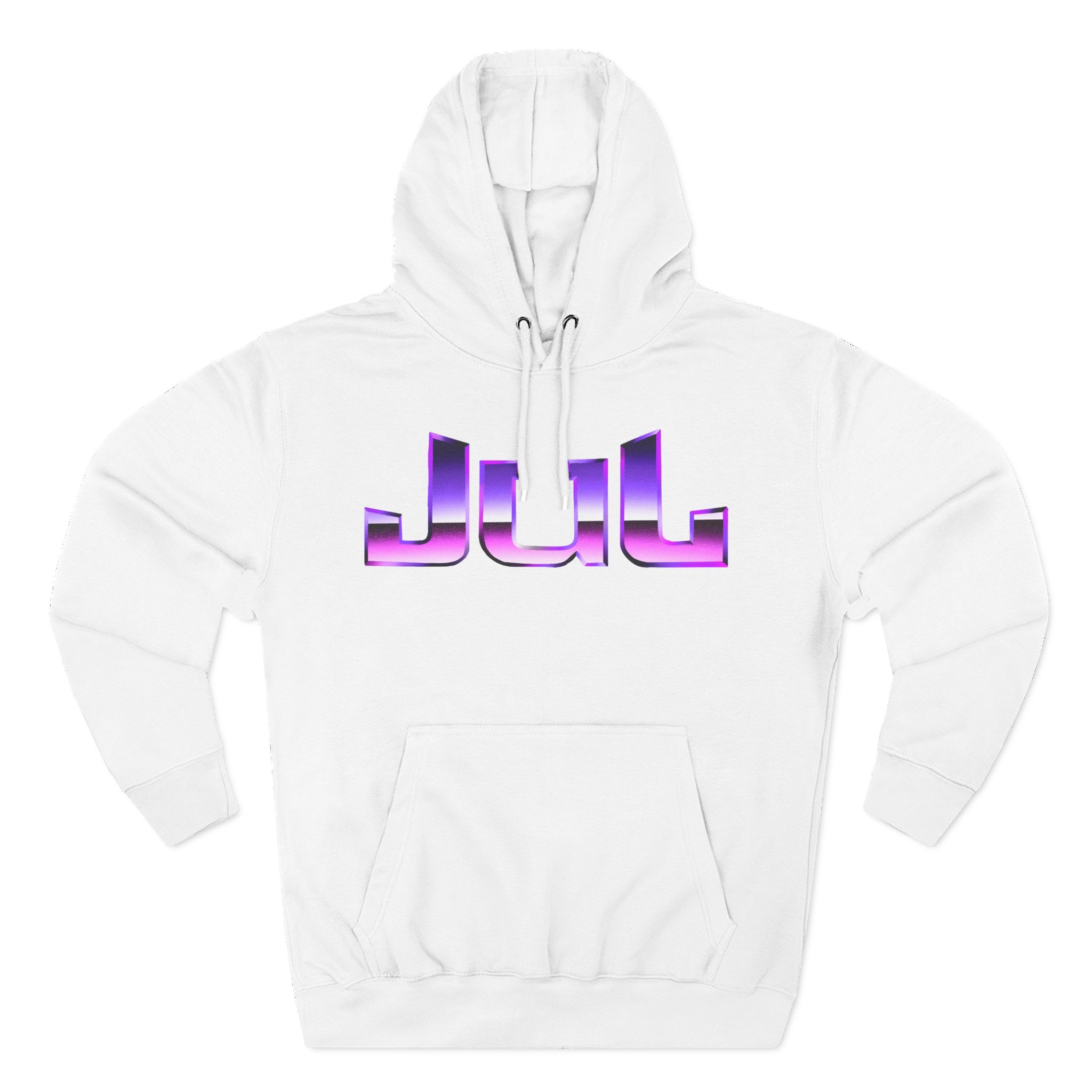 Jul Three-Panel Fleece Hoodie
