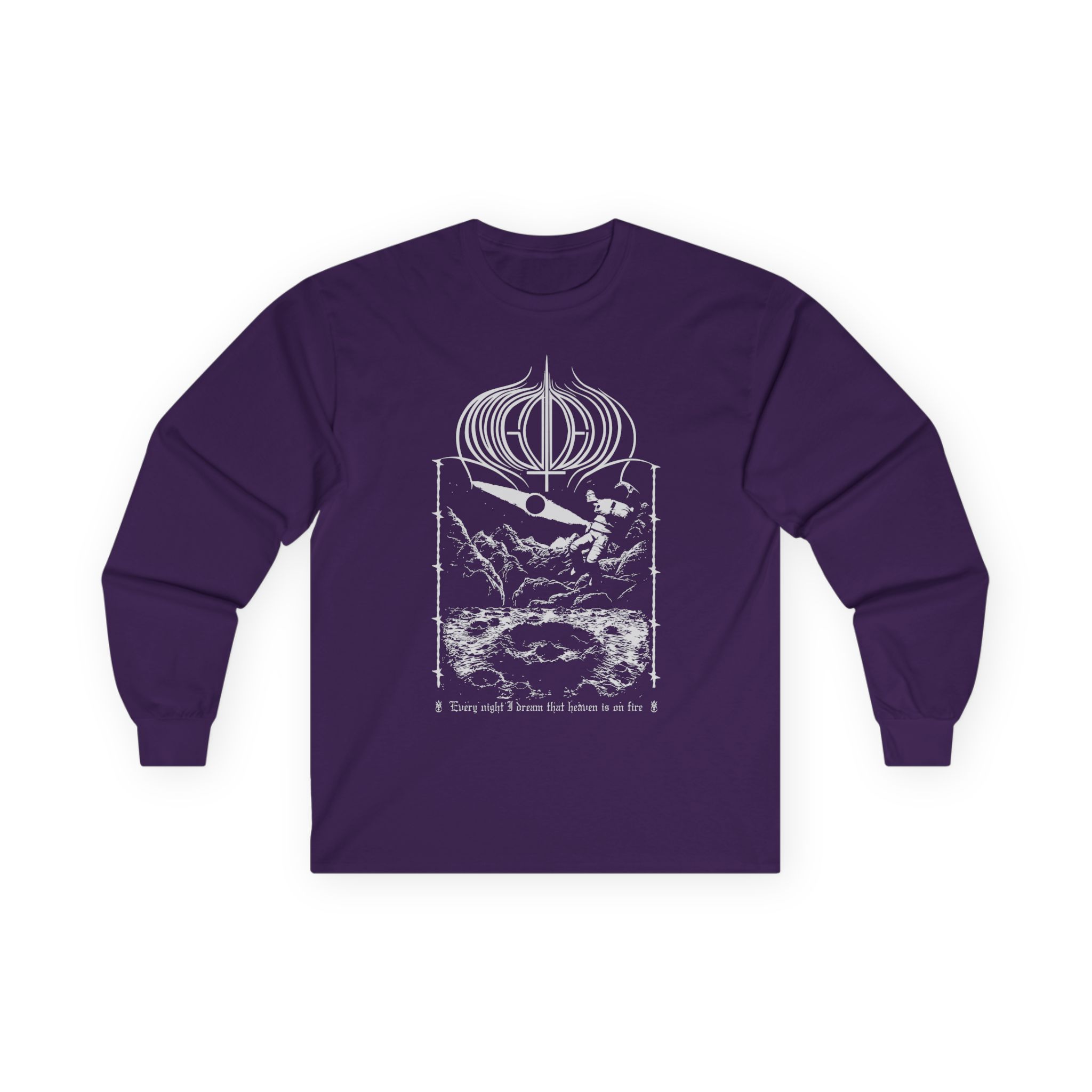 Amigo The Devil Heavens On Fire Unisex Ultra Cotton Long Sleeve Tee