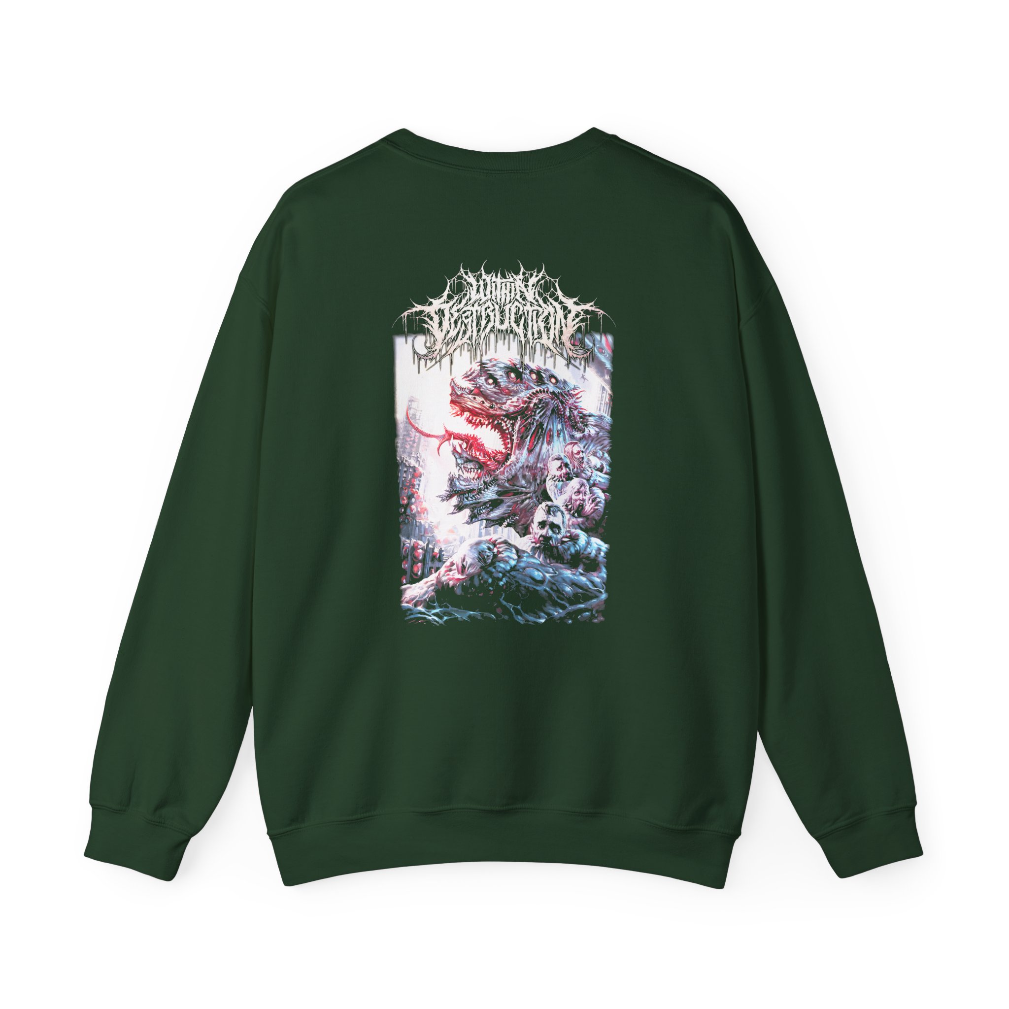 Within Destruction Deathwish Unisex Heavy Blend Crewneck Sweatshirt