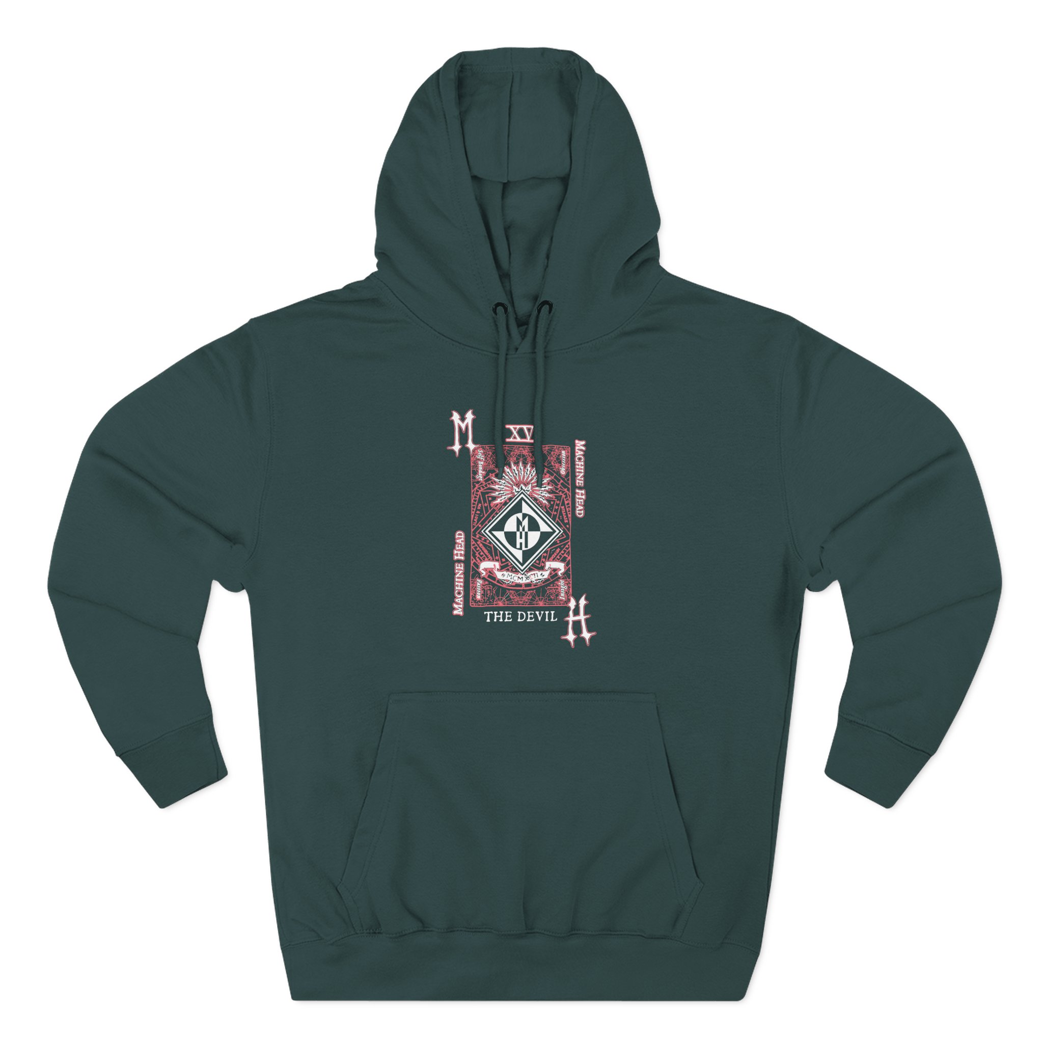 Machine Head the Devil Three-Panel Fleece Hoodie