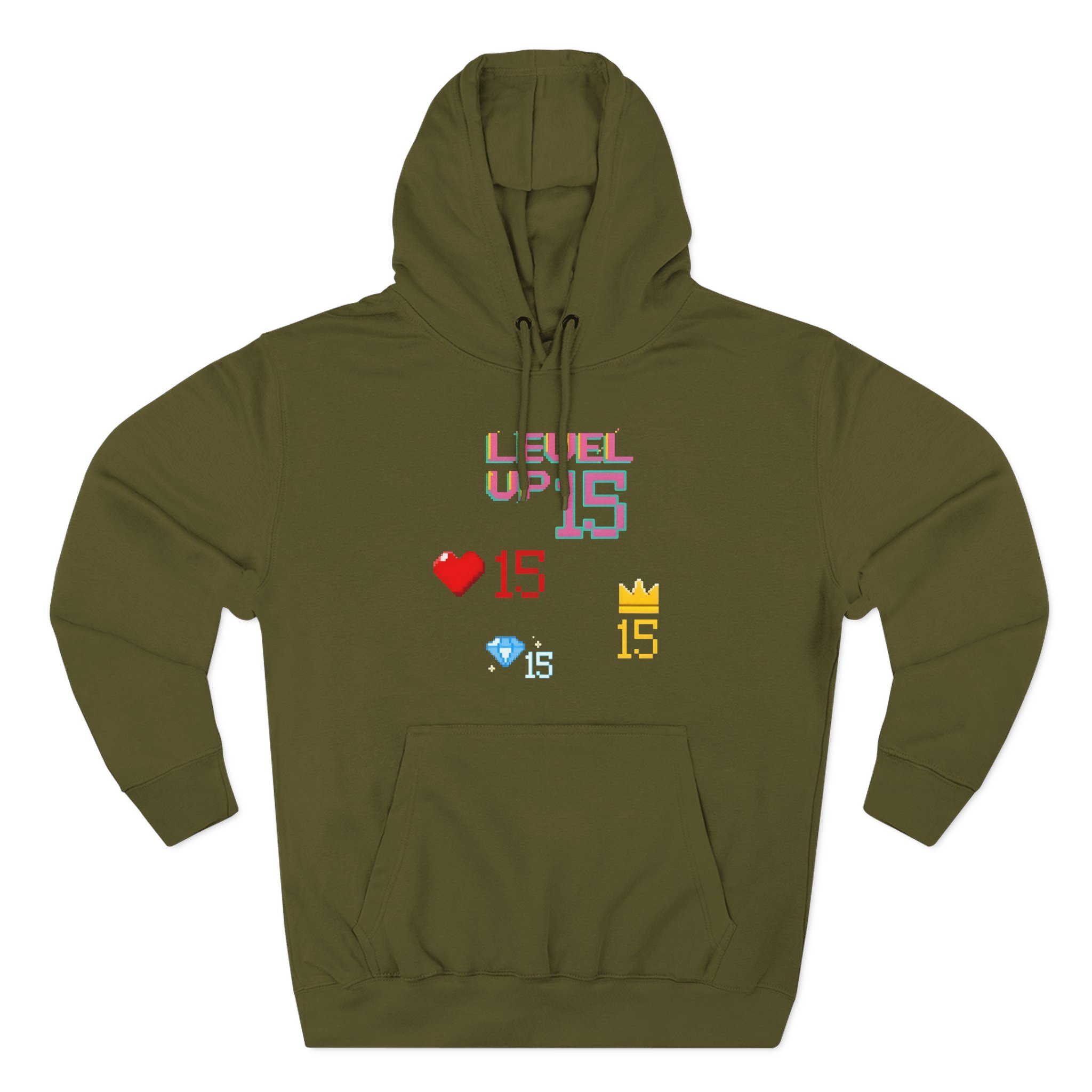 Erobb221 Three-Panel Fleece Hoodie
