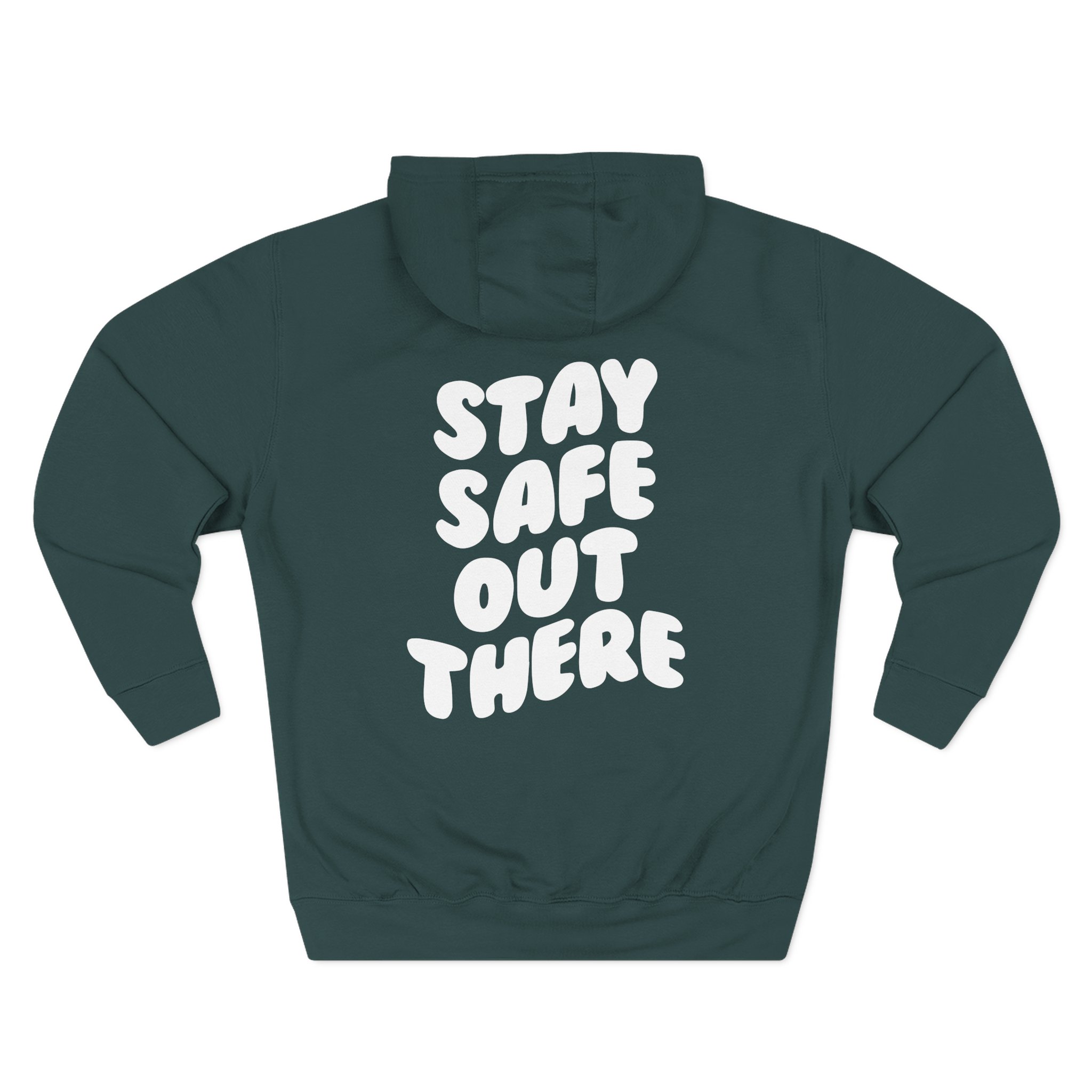 Kendall Rae Stay Safe Out There Three-Panel Fleece Hoodie