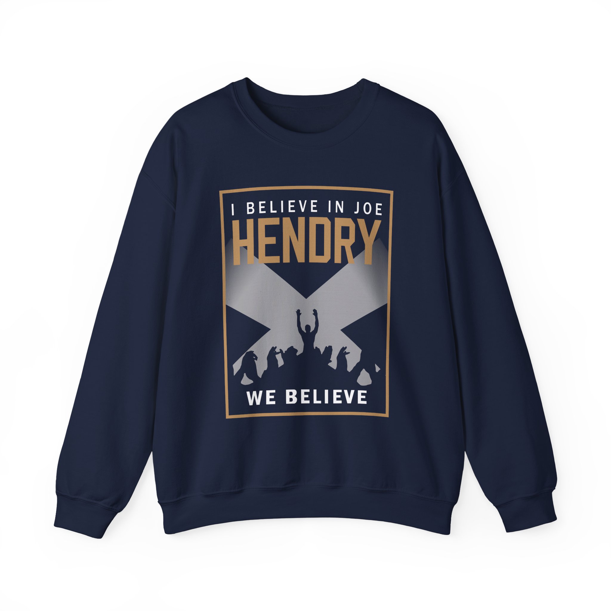 Joe Hendry I Believe in Unisex Heavy Blendâ„¢ Crewneck Sweatshirt