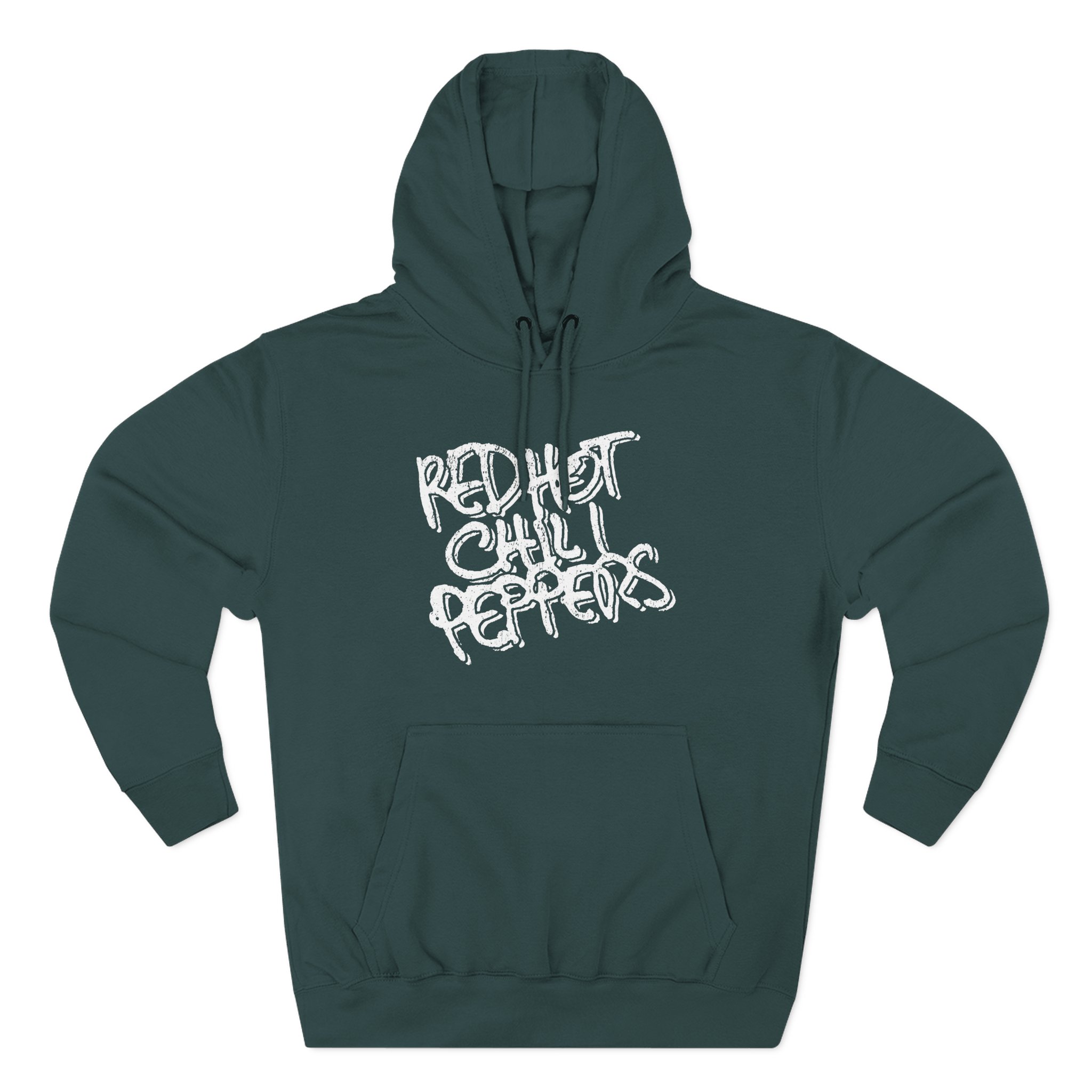 Red Hot Chili Peppers Logo Three-Panel Fleece Hoodie