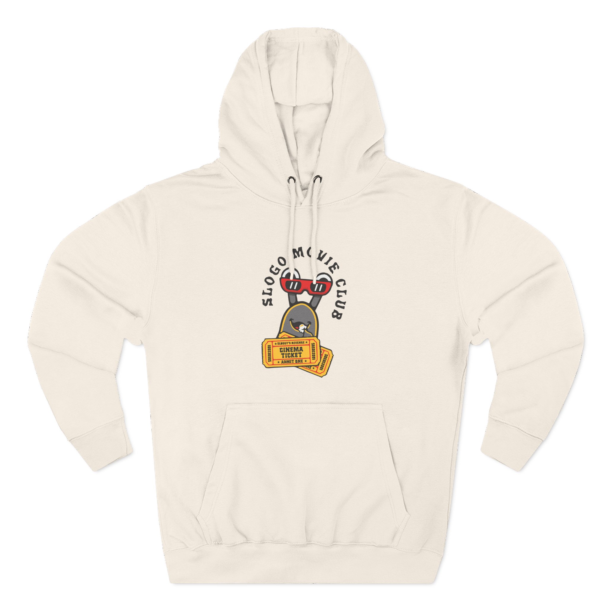 Slogoman Movie Club 2 Three-Panel Fleece Hoodie