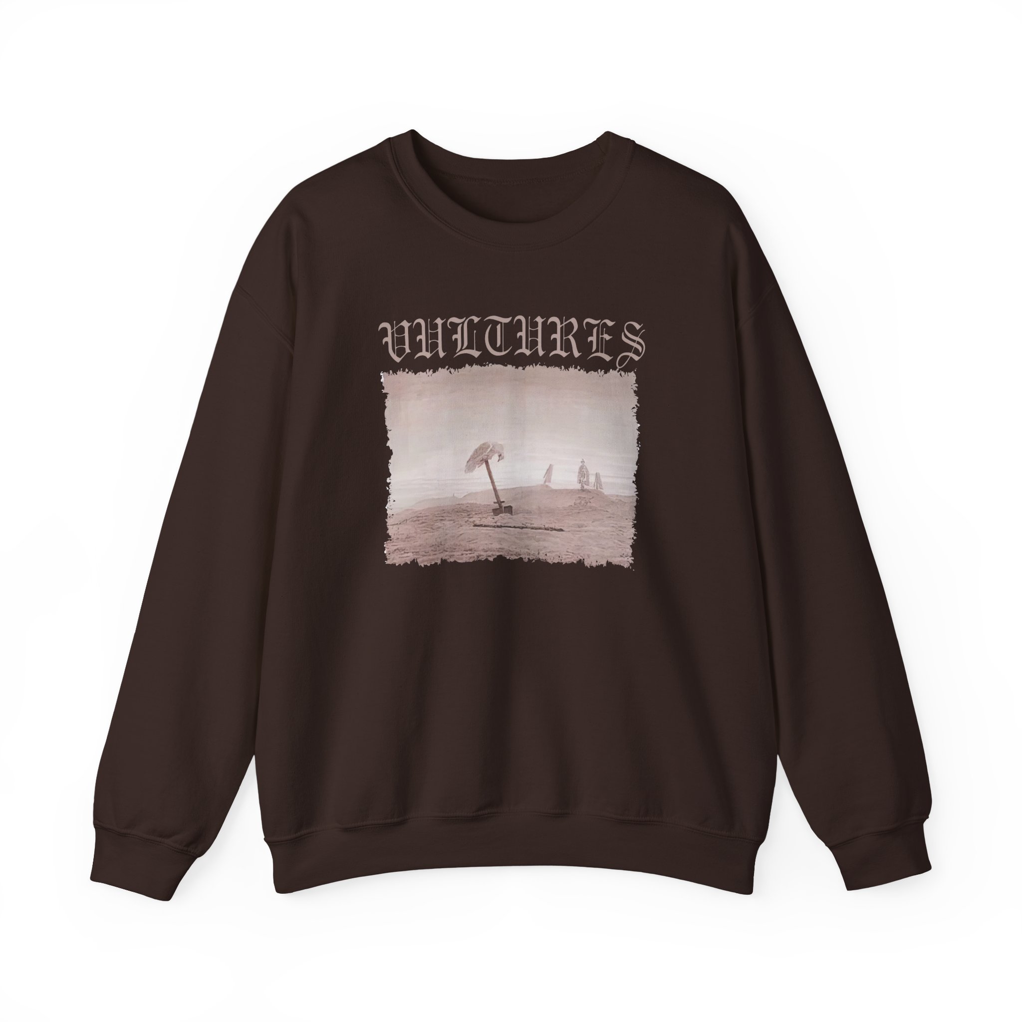 Vultures Inspired Album Unisex Heavy Blendâ„¢ Crewneck Sweatshirt