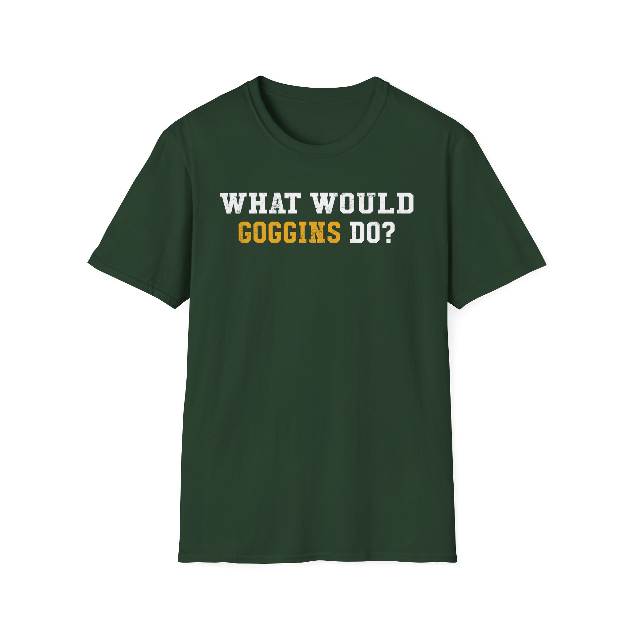 David Goggins What Would Goggins Do Unisex Softstyle T-Shirt