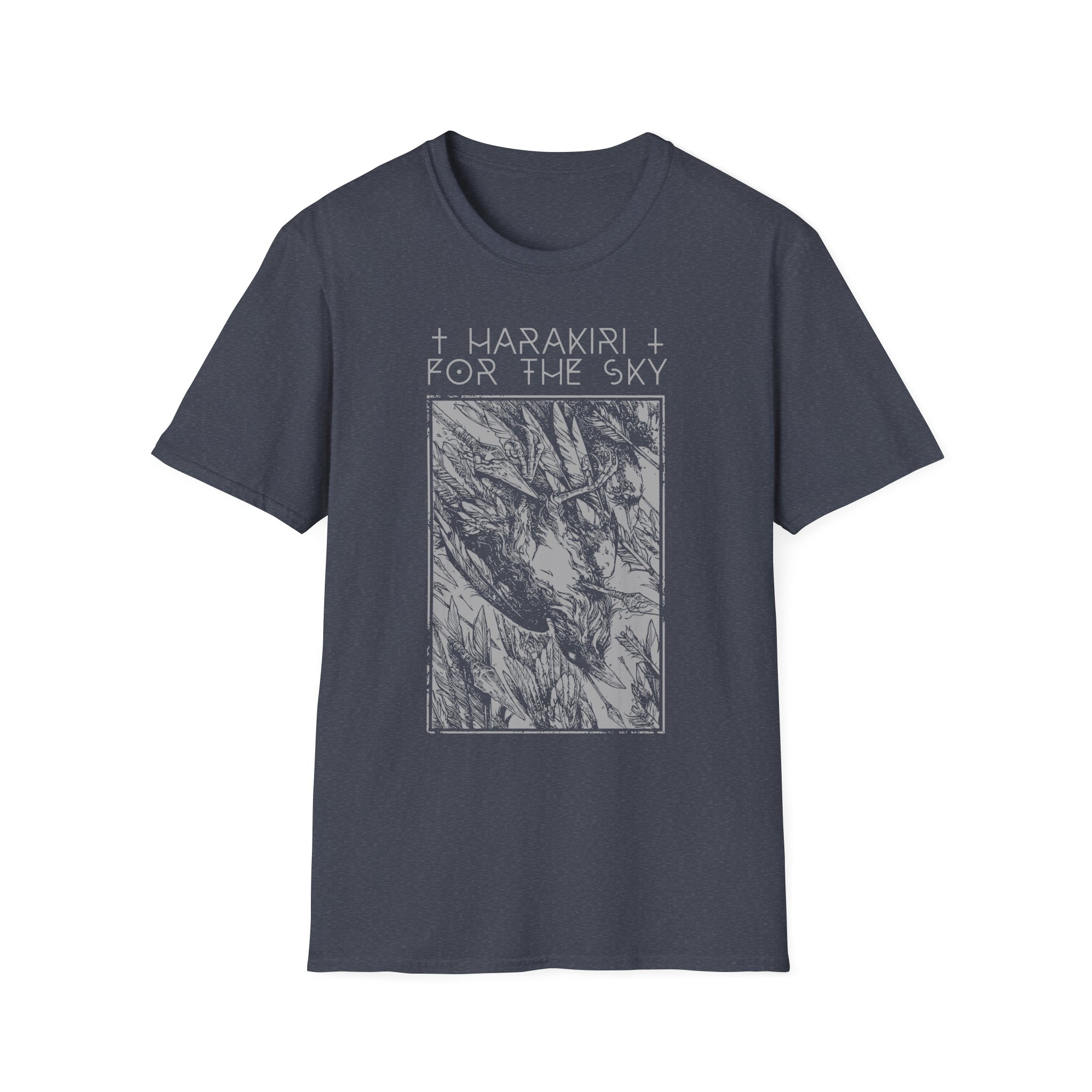 Harakiri for the Sky Falling Birds Unisex Softstyle T-Shirt