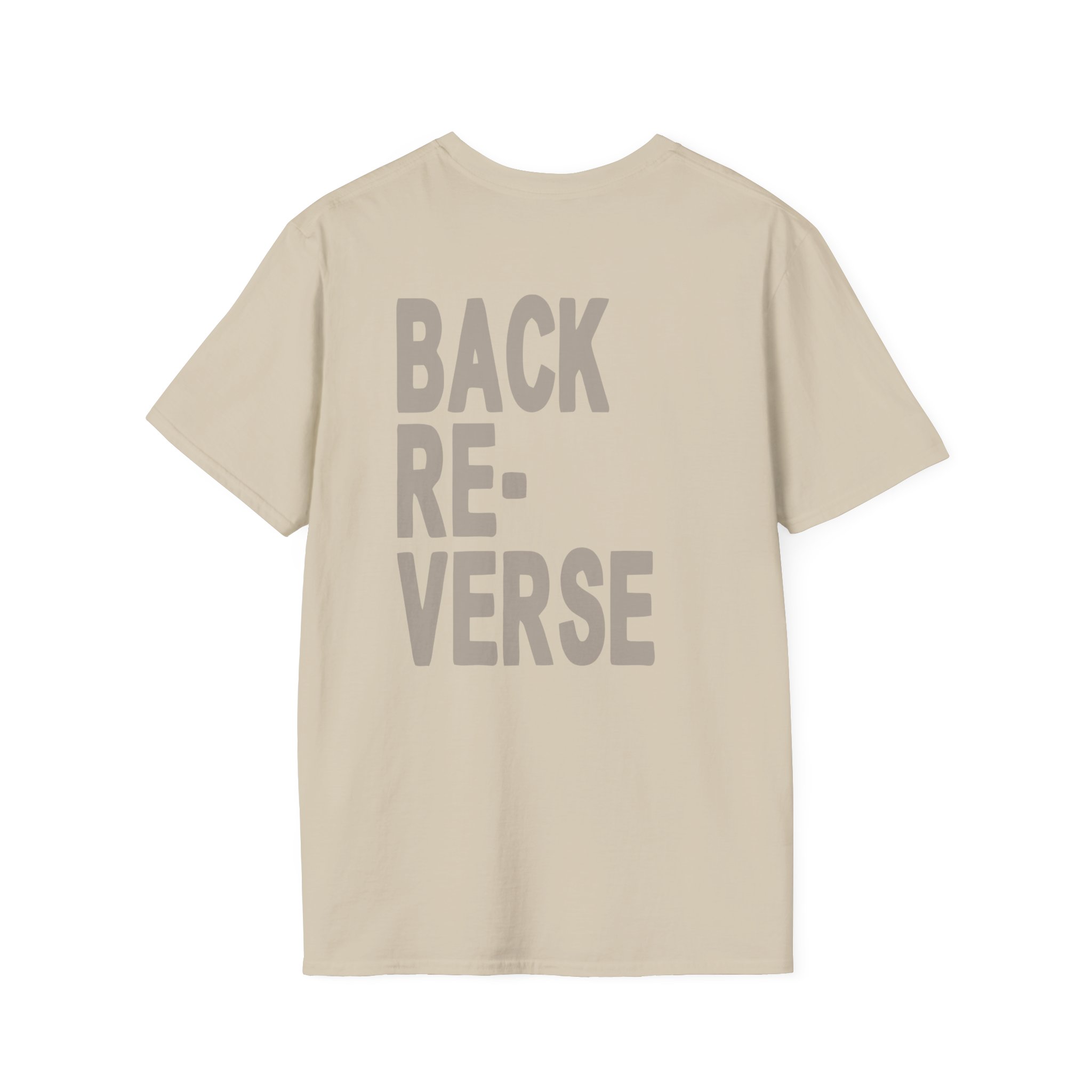 Armchair Expert Reverse Back Unisex Softstyle T-Shirt