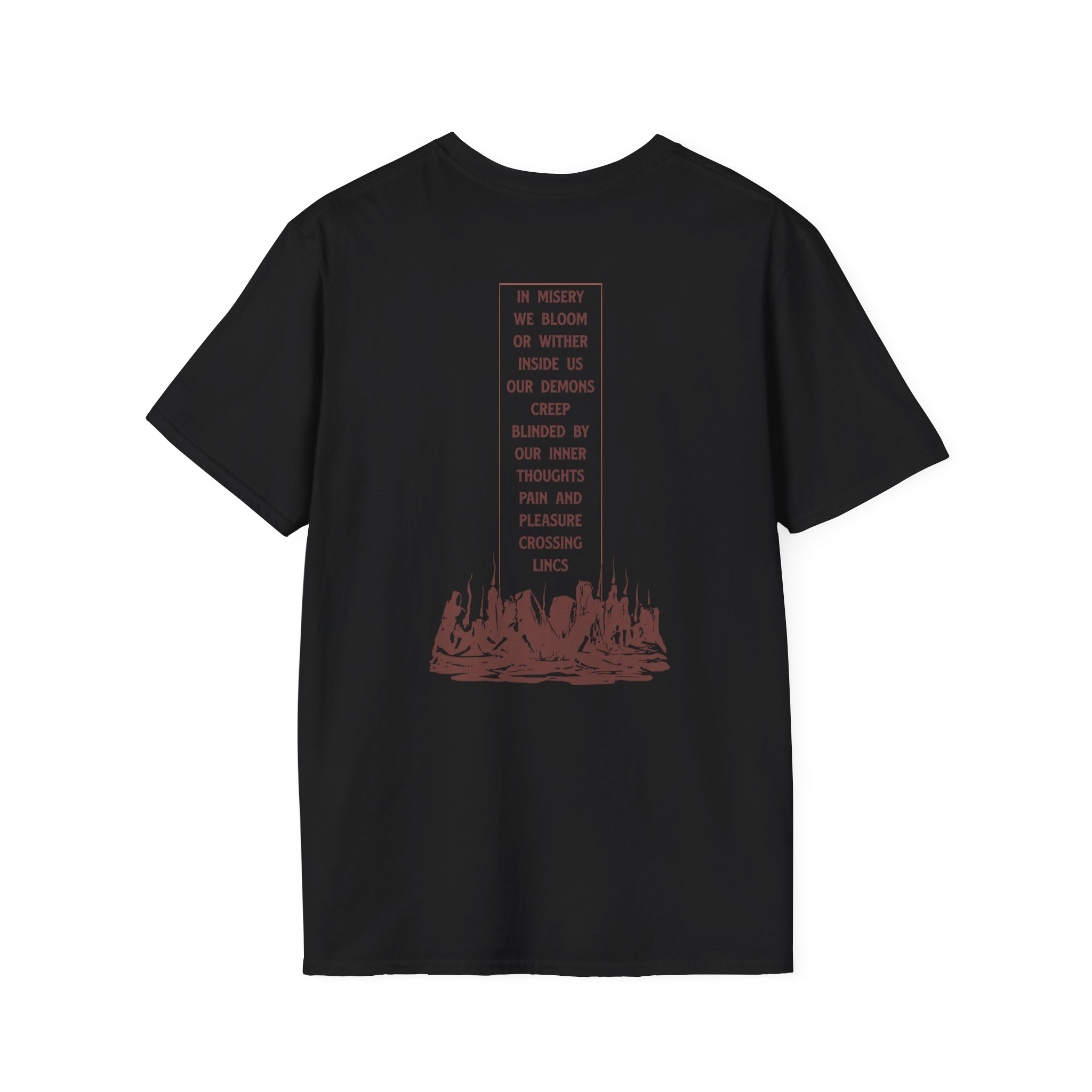 Angelmaker Exit Signs Unisex Softstyle T-Shirt