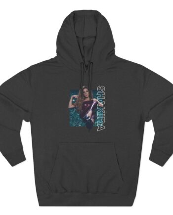 Shakira Emerald Three-Panel Fleece Hoodie