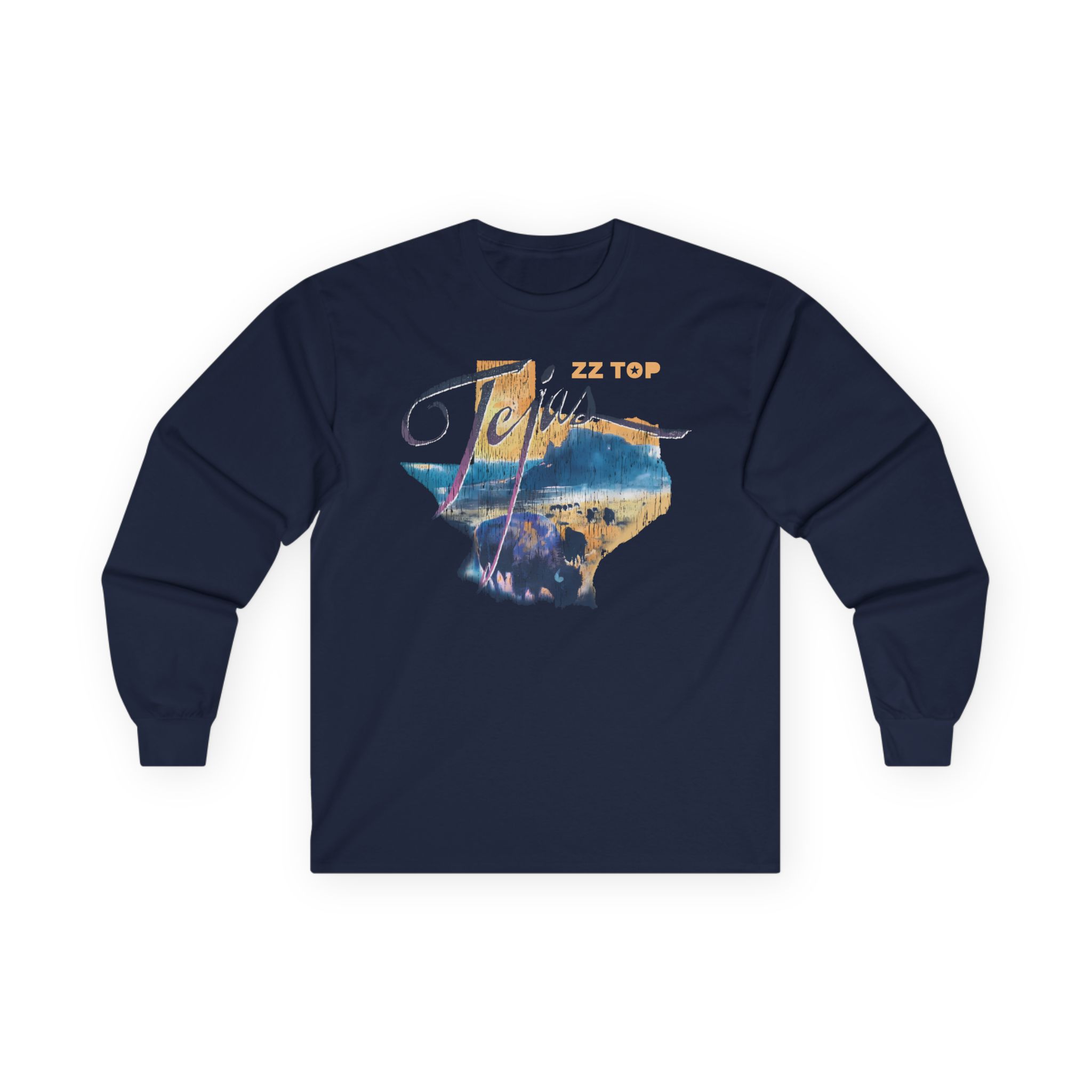ZZ Top Tejas Unisex Ultra Cotton Long Sleeve Tee