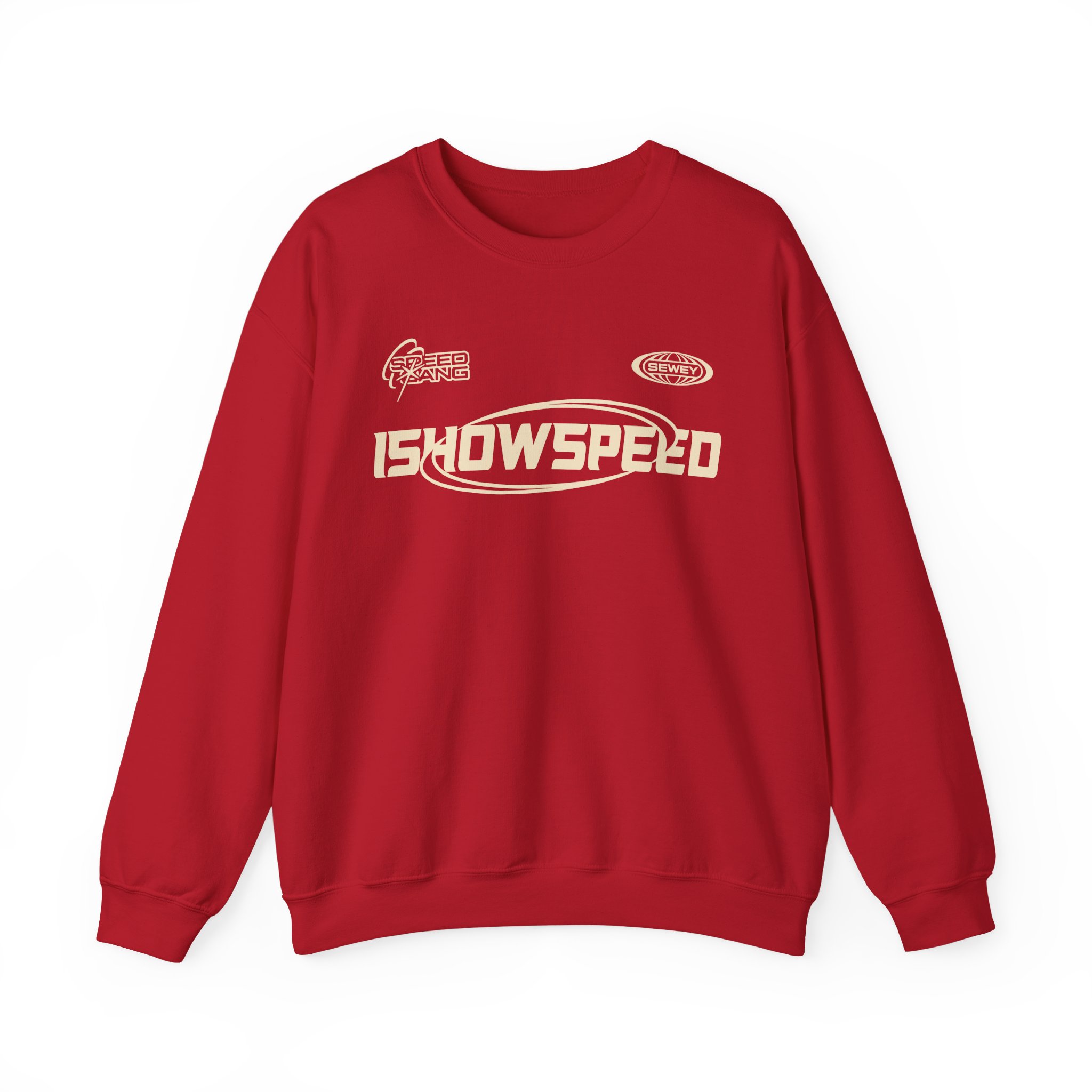 Ishowspeed Racing Royal Unisex Heavy Blendâ„¢ Crewneck Sweatshirt