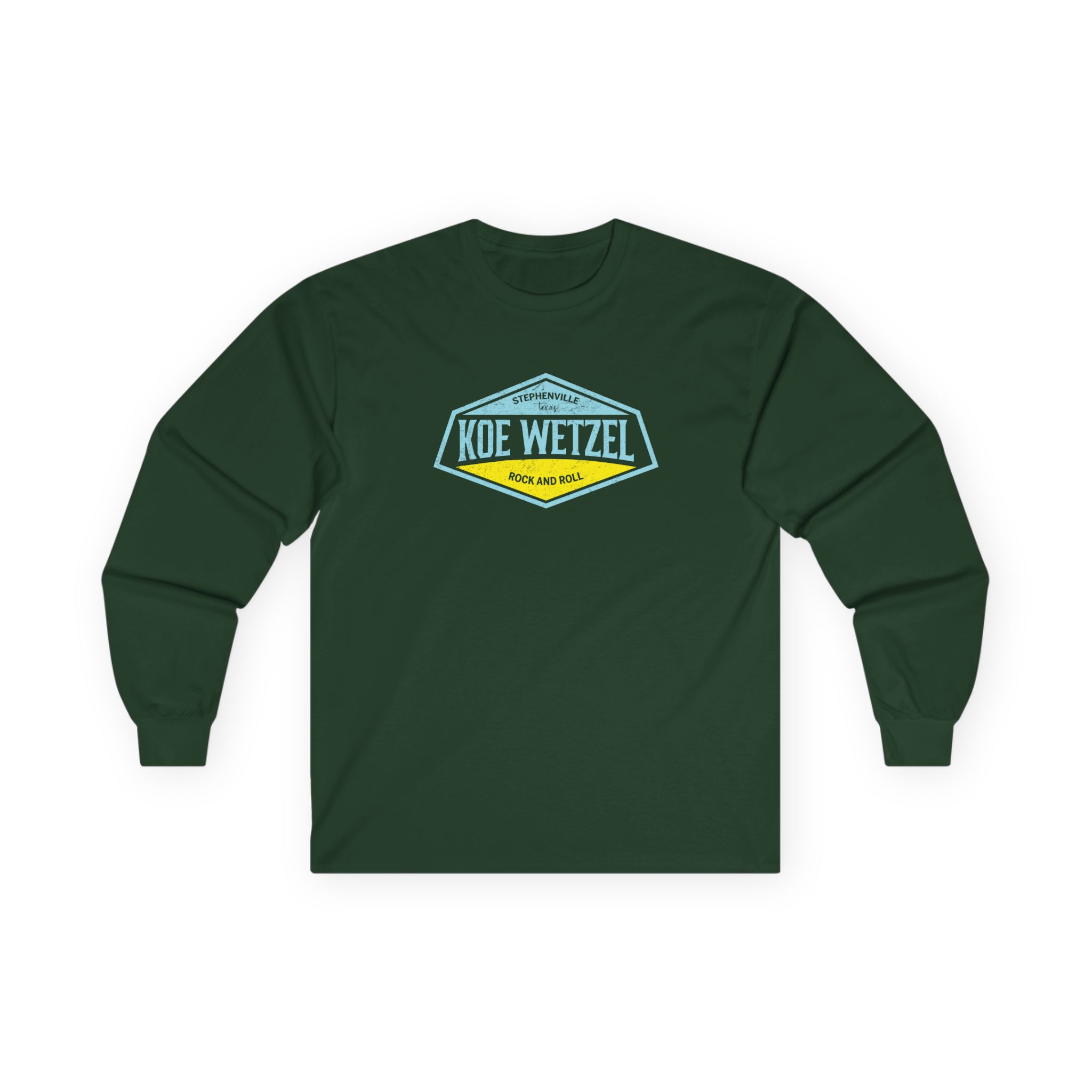 Koe Wetzel Stephenville Rock & Roll Unisex Ultra Cotton Long Sleeve Tee