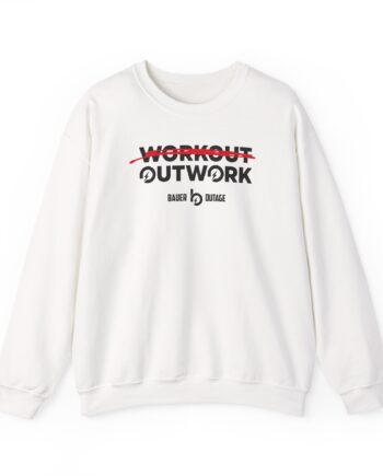 Trevor Bauer Outwork Workout Unisex Heavy Blend™ Crewneck Sweatshirt