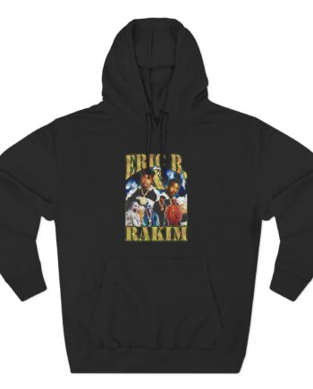 Eric B Rakim Bootleg Three-Panel Fleece Hoodie