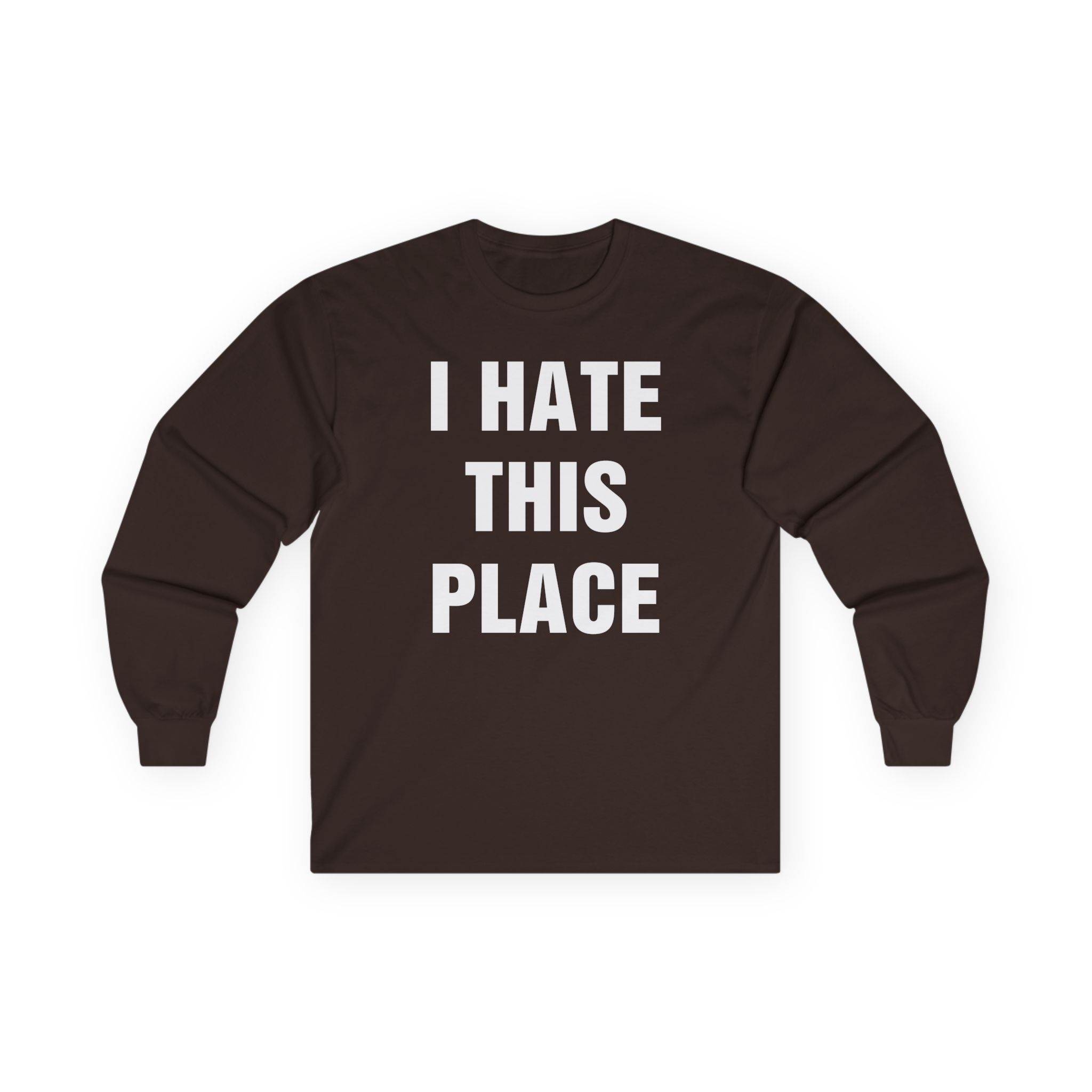 Hot Water Music I Hate This Place Unisex Ultra Cotton Long Sleeve Tee