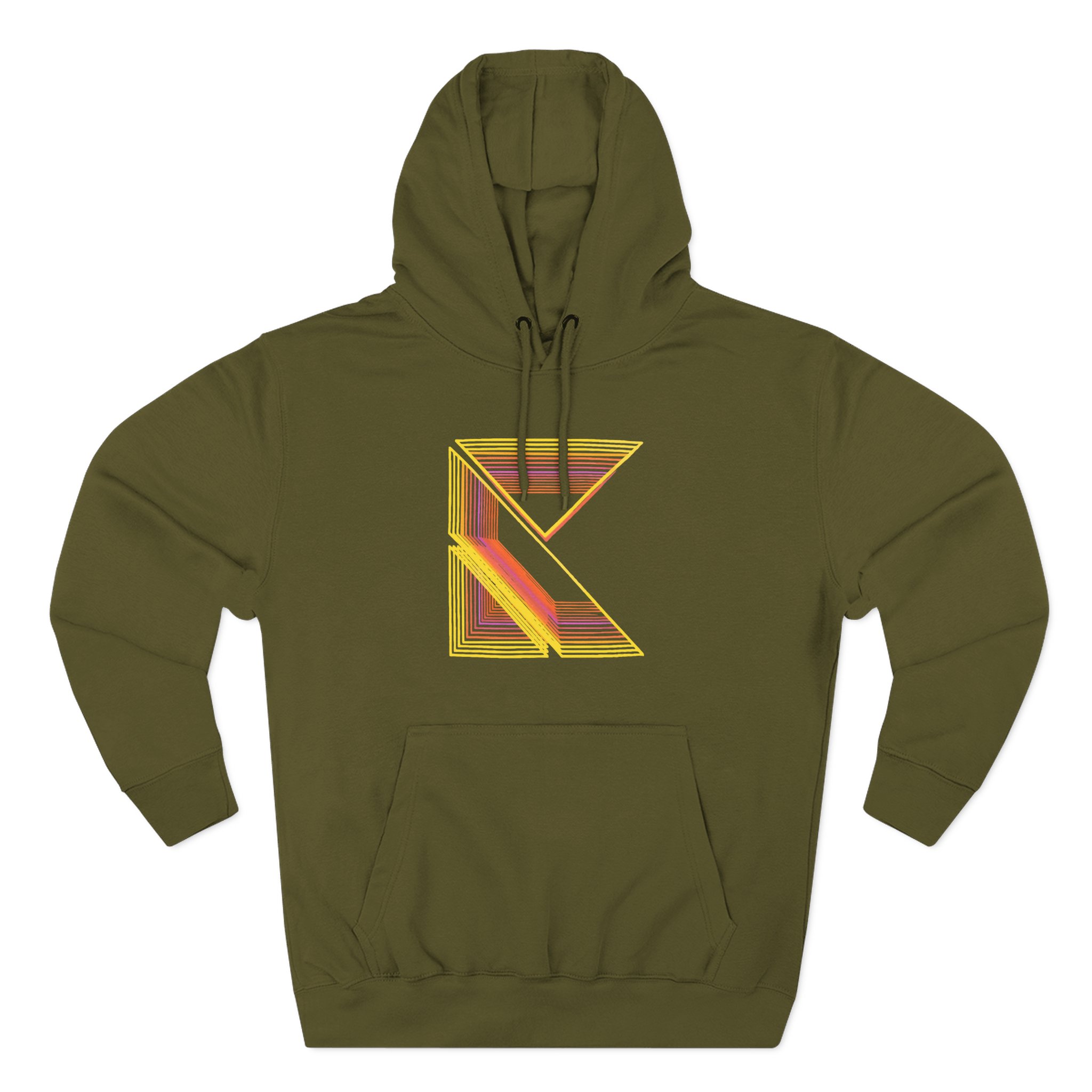 Kaskade K-prism Three-Panel Fleece Hoodie