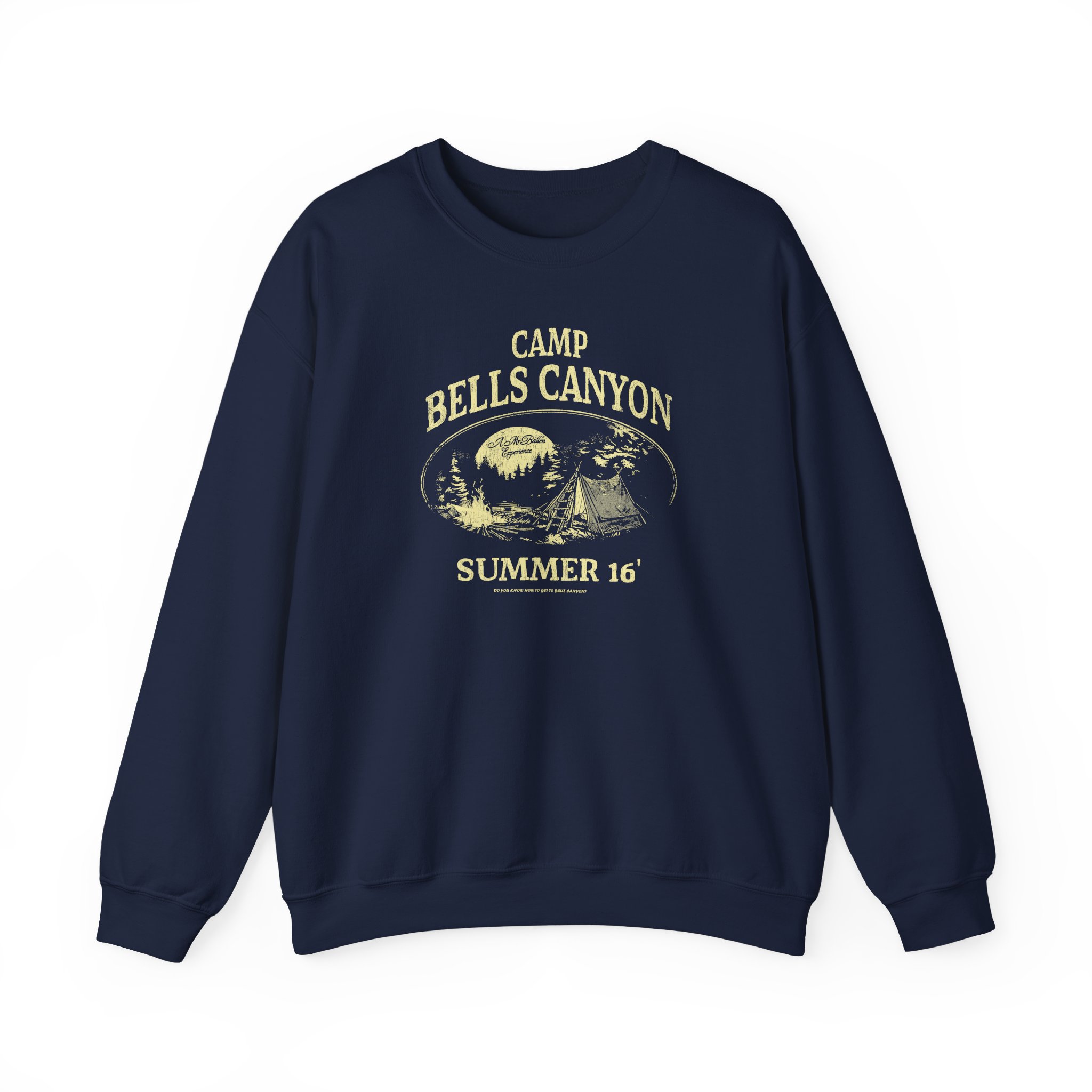 Mrballen Bells Canyon Distressed Unisex Heavy Blendâ„¢ Crewneck Sweatshirt