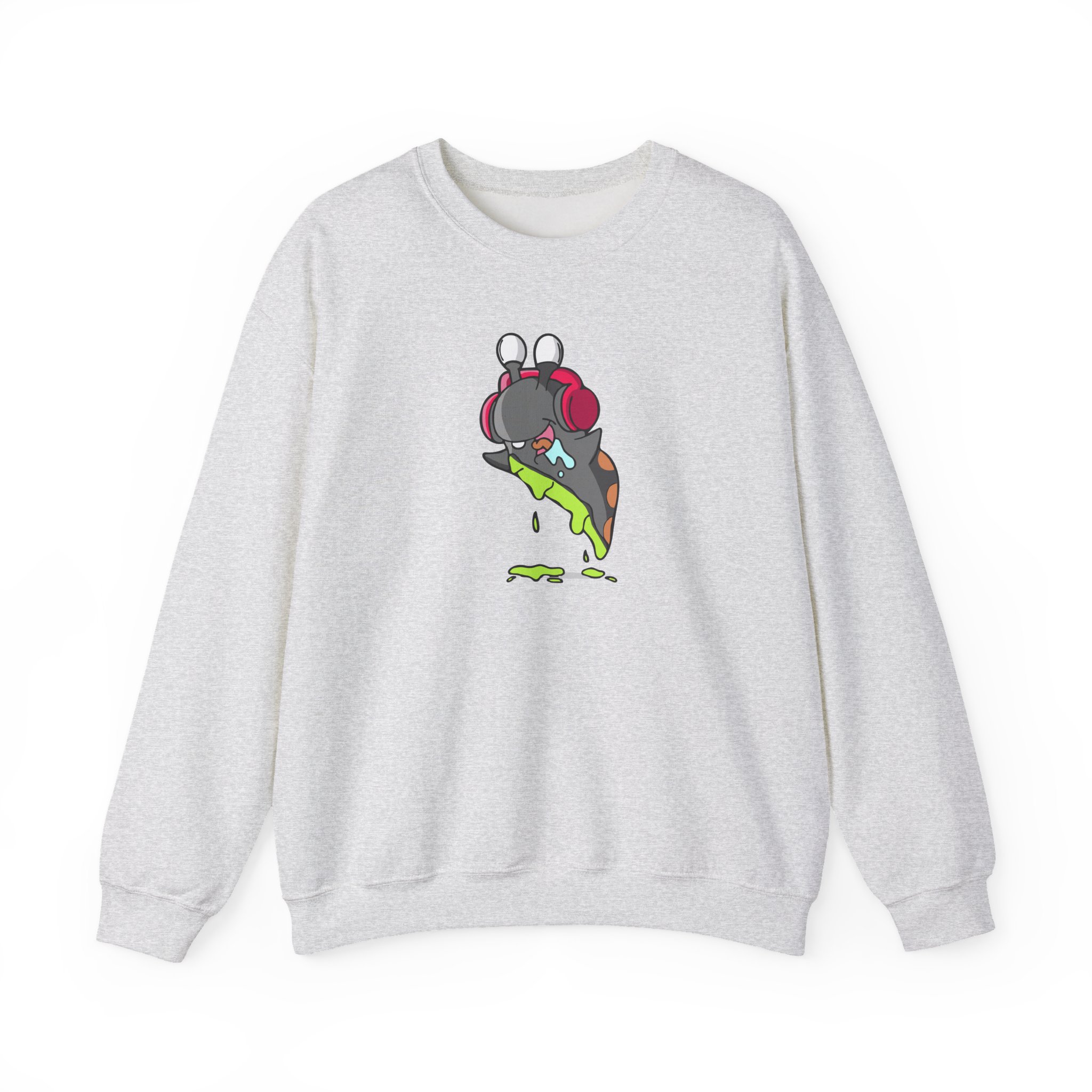 Slogoman Snail Unisex Heavy Blendâ„¢ Crewneck Sweatshirt