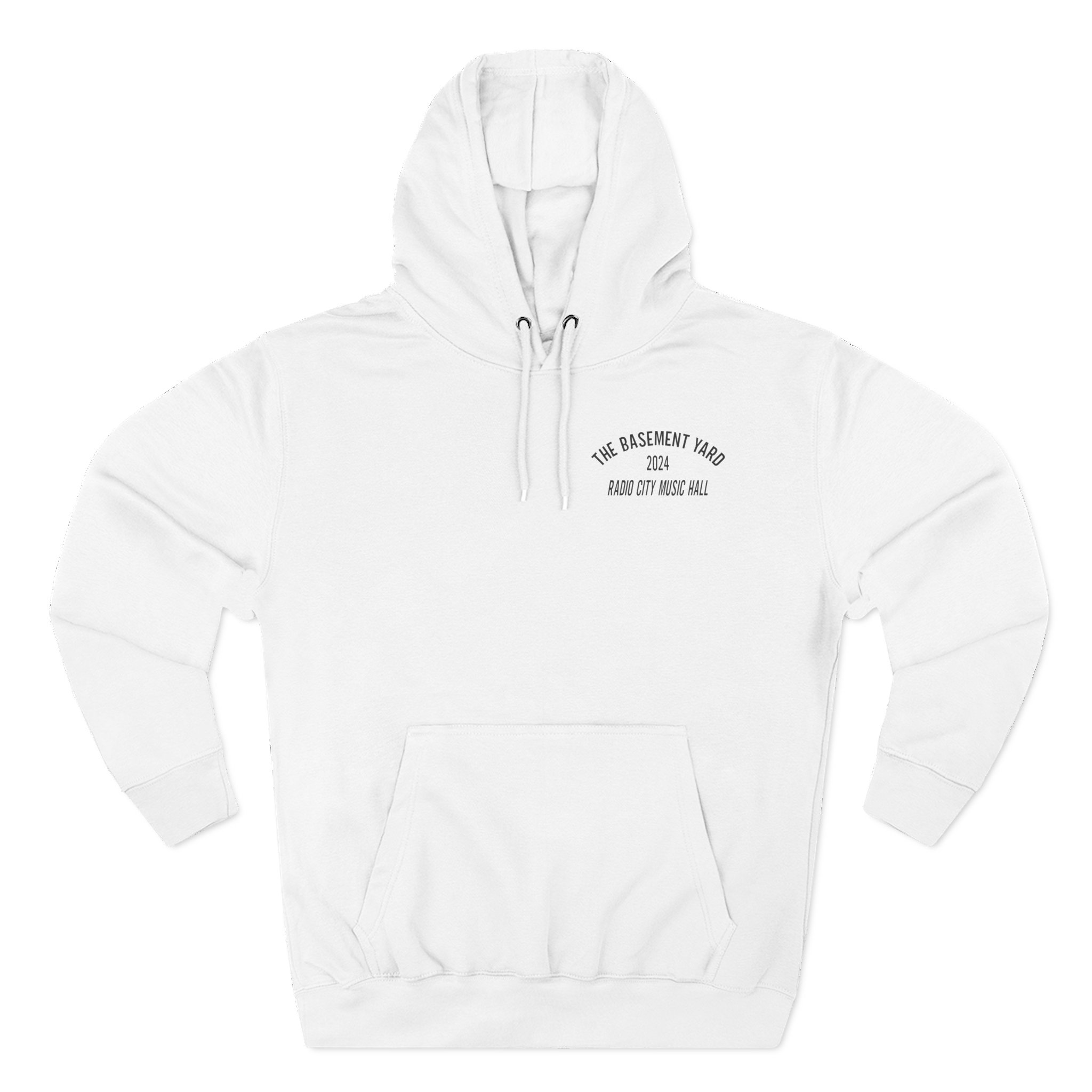Basement Yard Tby Radio City Ivory Three-Panel Fleece Hoodie