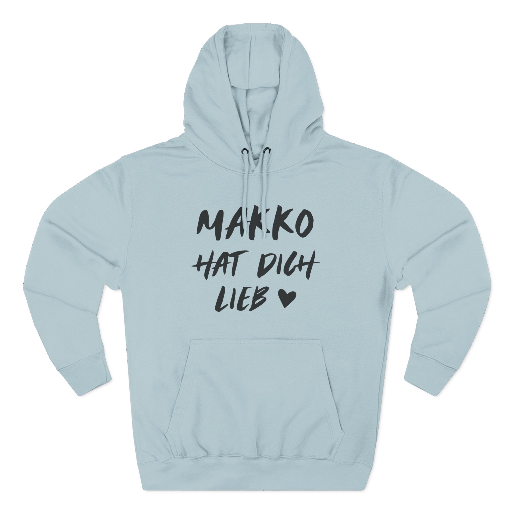 Makko Three-Panel Fleece Hoodie