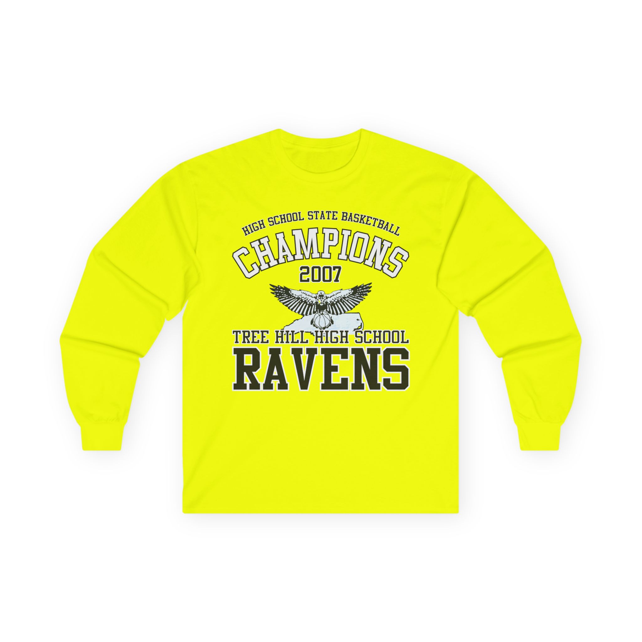 Tree Hill Ravens High School Champions One Tree Hill Unisex Ultra Cotton Long Sleeve Tee