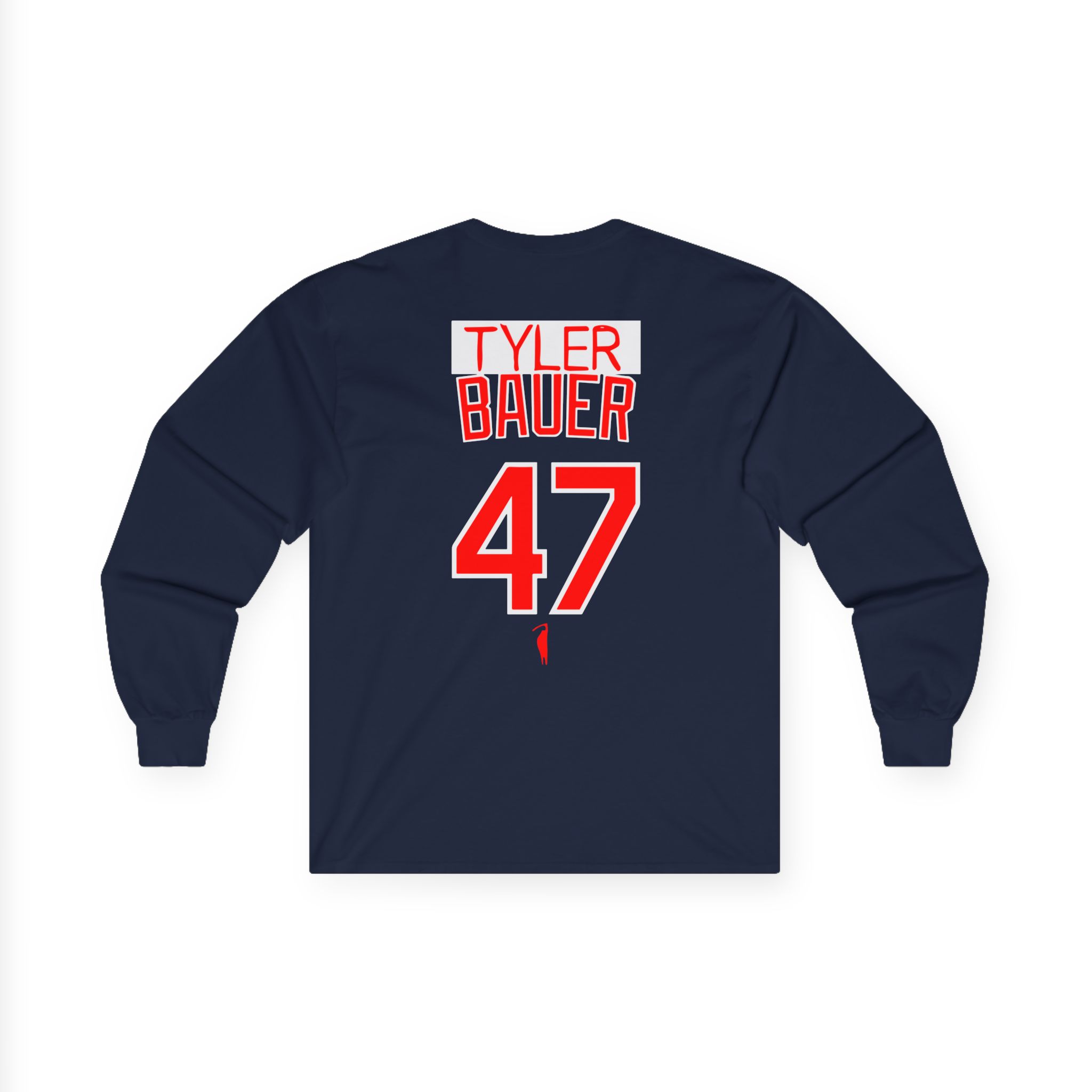 Trevor Bauer Hard Work Never Settles Unisex Ultra Cotton Long Sleeve Tee