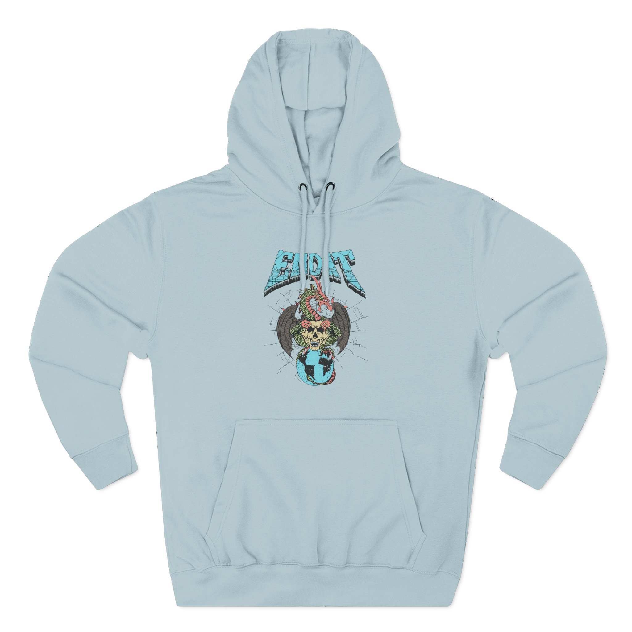 End It Dragon Skull Three-Panel Fleece Hoodie