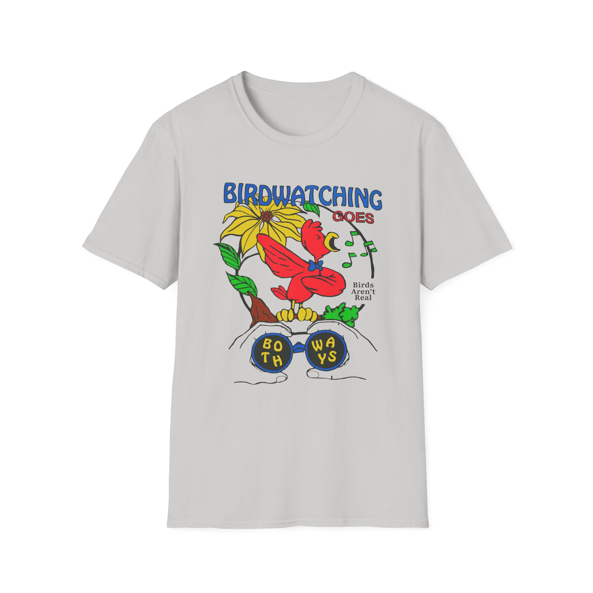 Birds Arent Real Unisex Softstyle T-Shirt